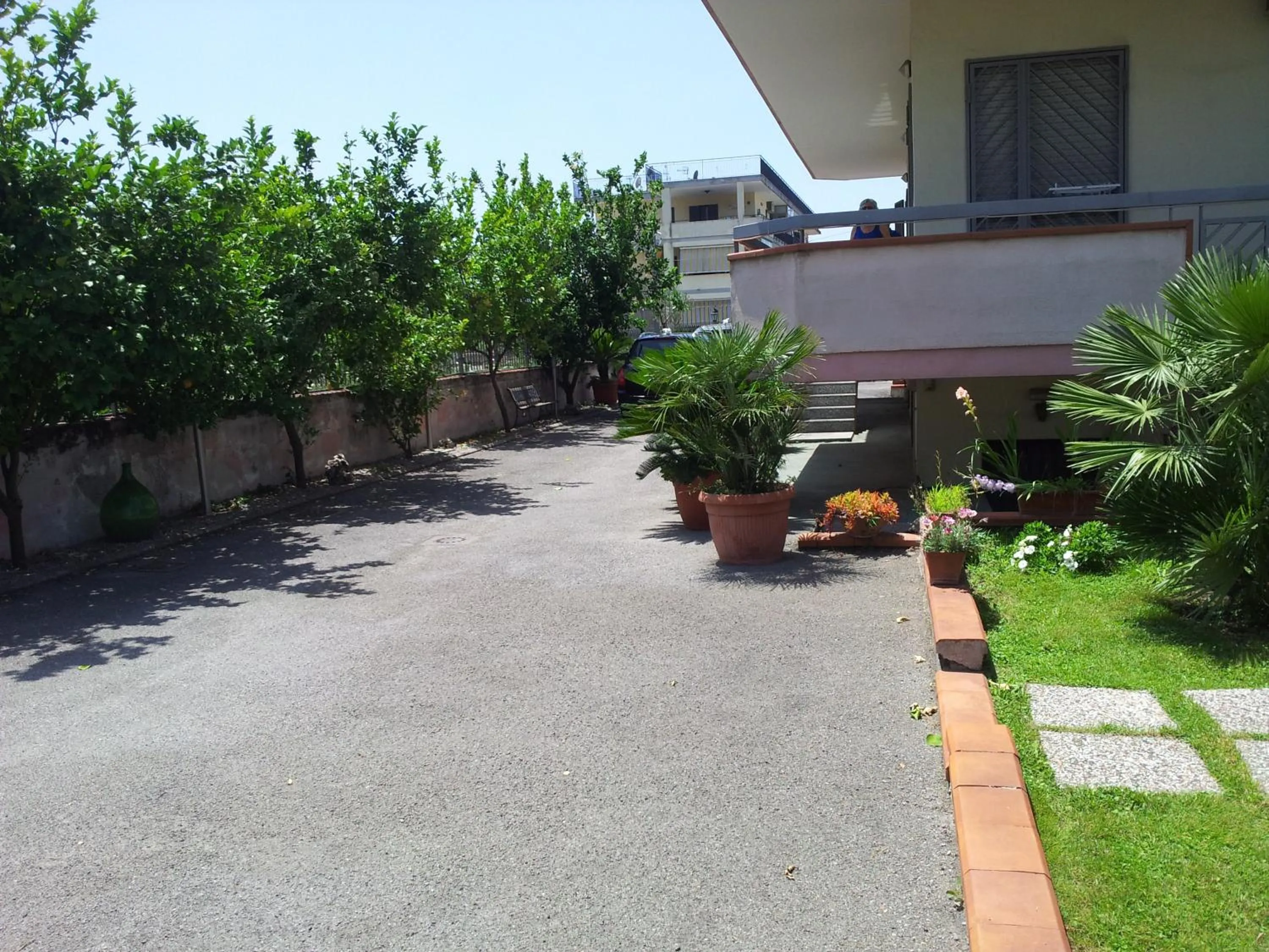 Garden view in Vesuvio Bed & Breakfast