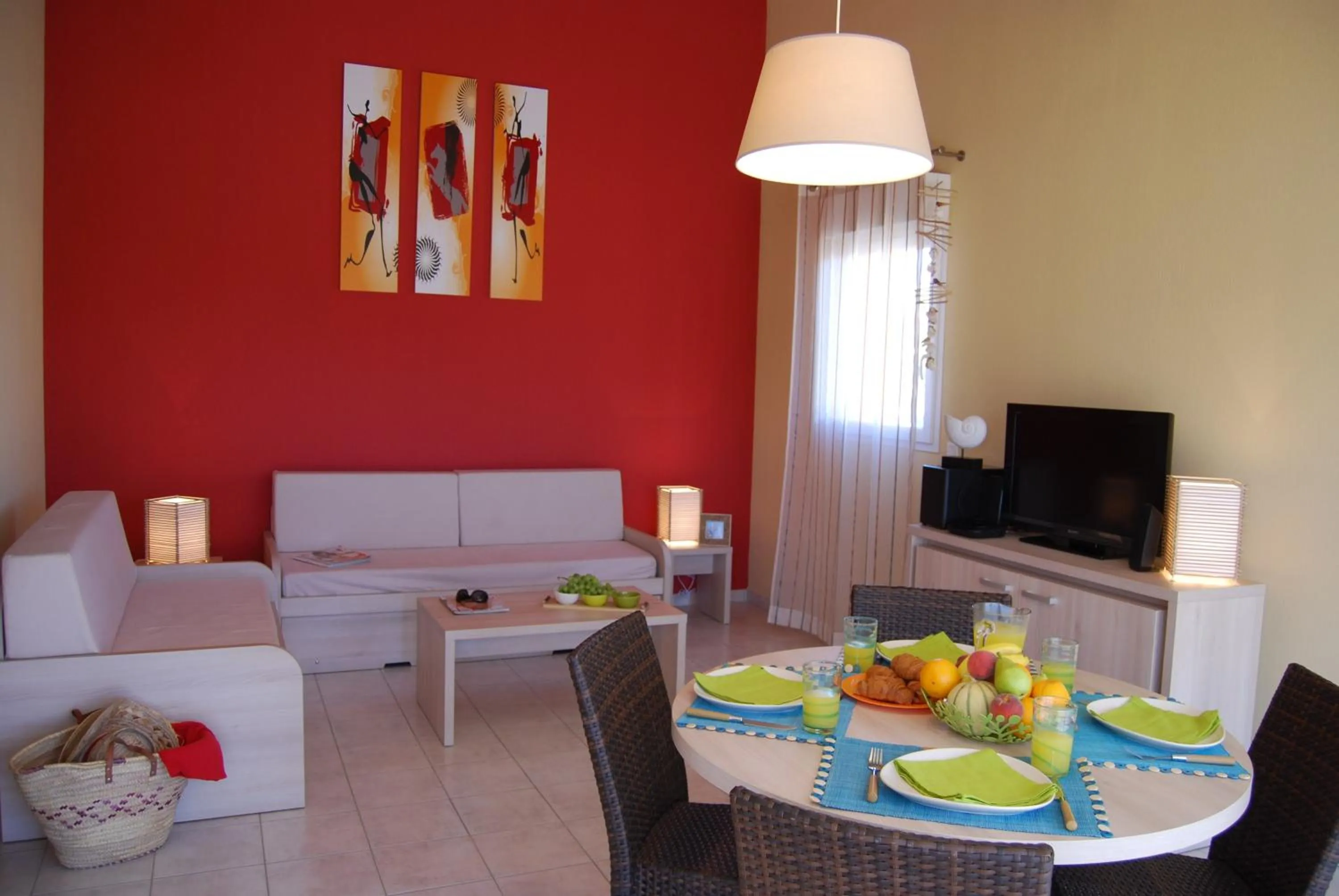 Living room in Lagrange Grand Bleu Vacances – Résidence Le Mas de Torreilles