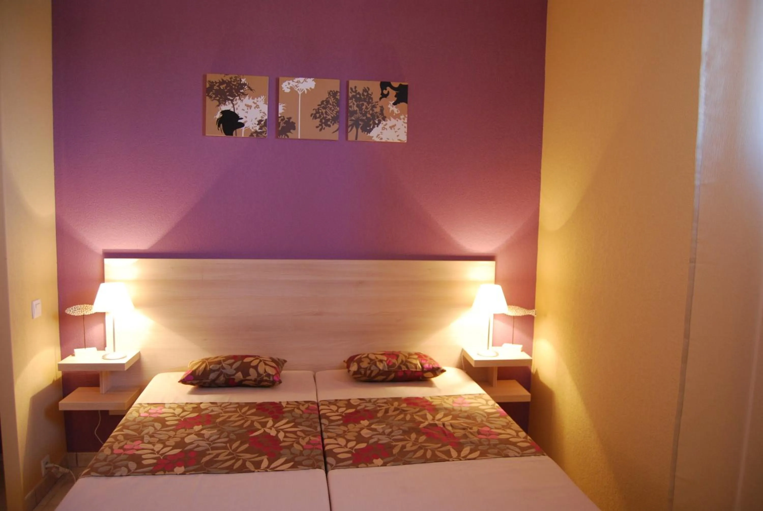 Bedroom, Bed in Lagrange Grand Bleu Vacances – Résidence Le Mas de Torreilles