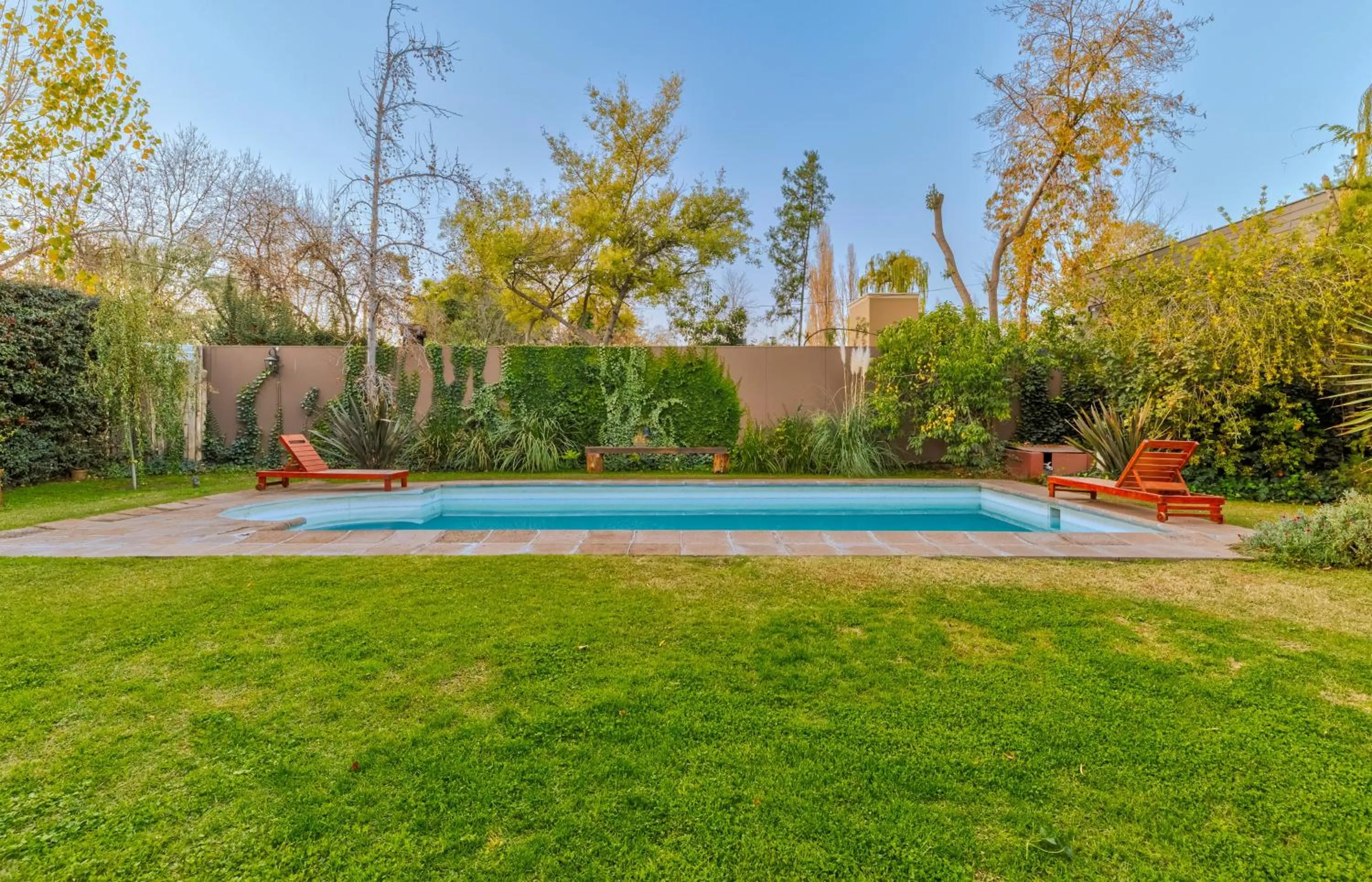 Pool view in Casa Lopez