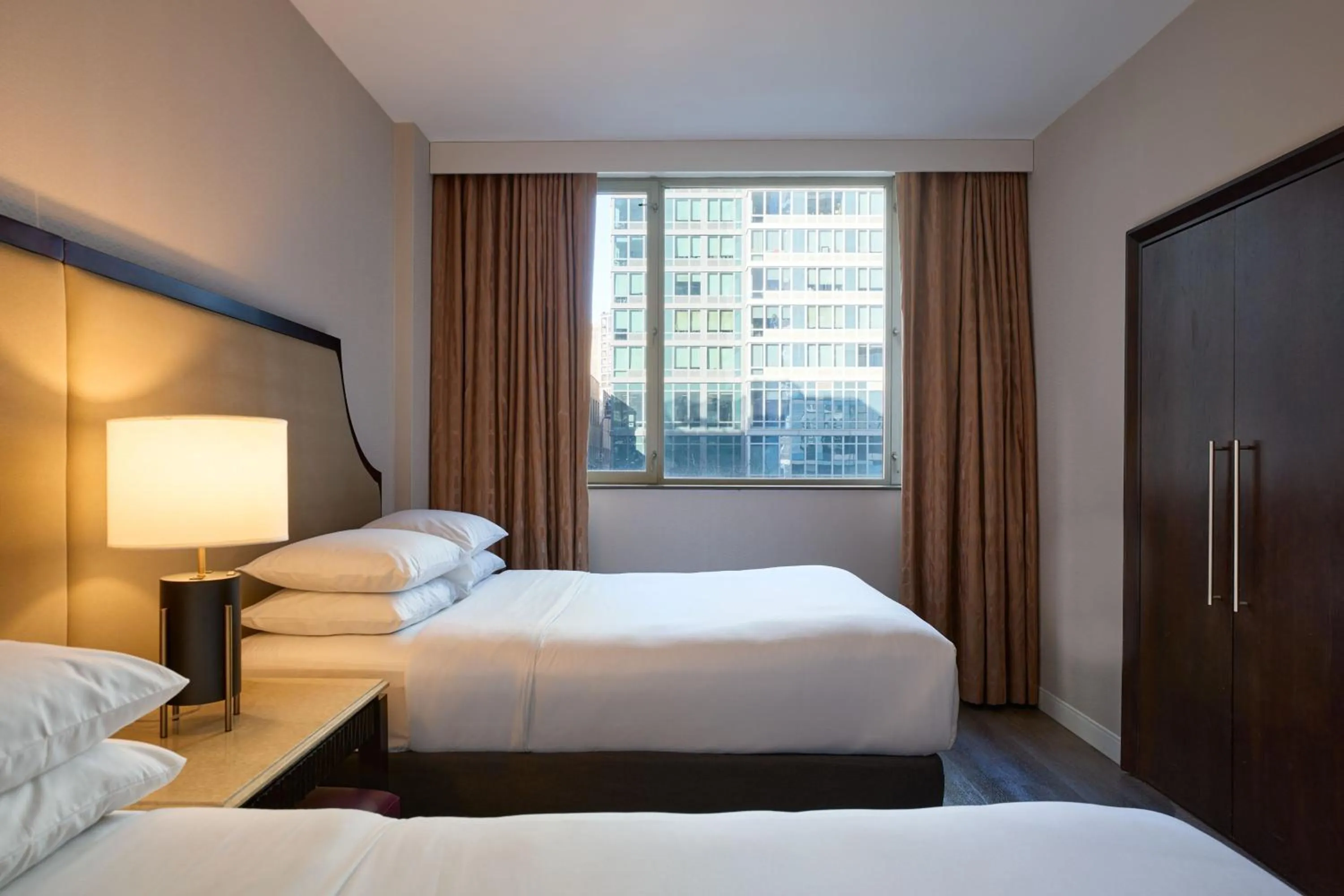 Photo of the whole room, Bed in Sheraton Brooklyn New York