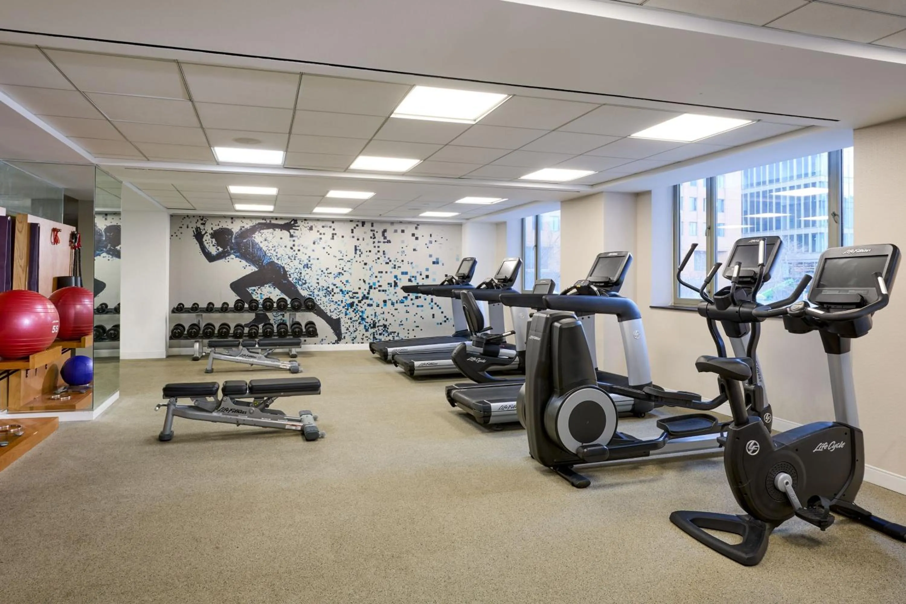 Fitness centre/facilities in Sheraton Brooklyn New York