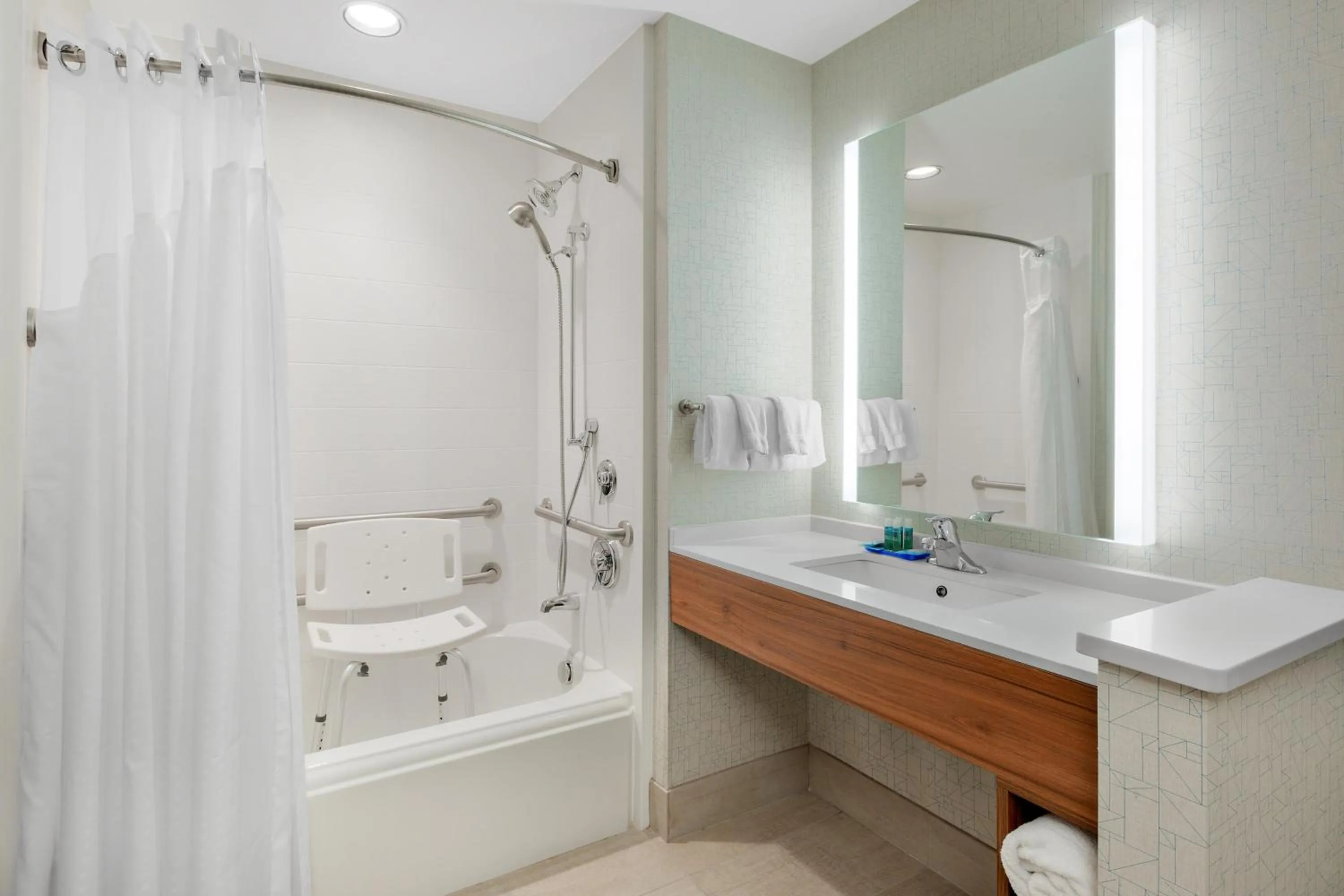 Bathroom in Holiday Inn Express Hotel & Suites Ontario by IHG