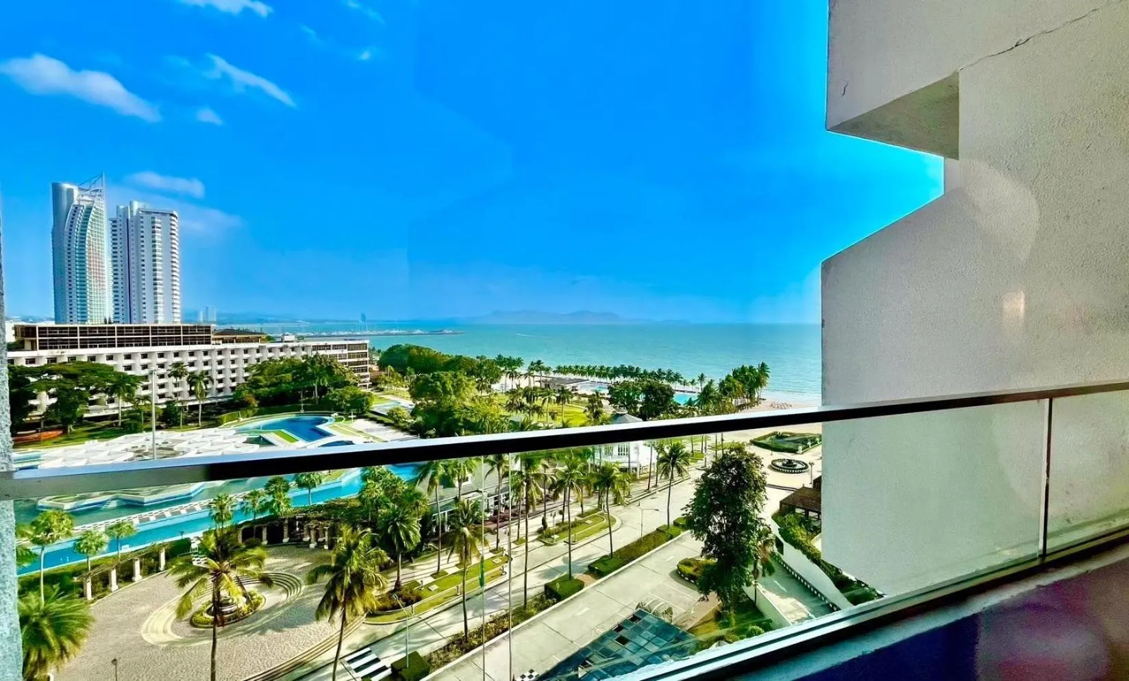 Balcony/Terrace in Ambassador City Jomtien Ocean Wing - SHA Plus