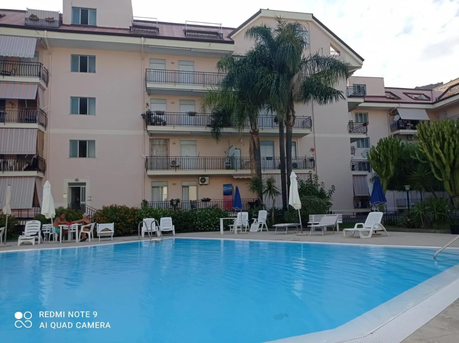 Pool view in Bouganville Residence