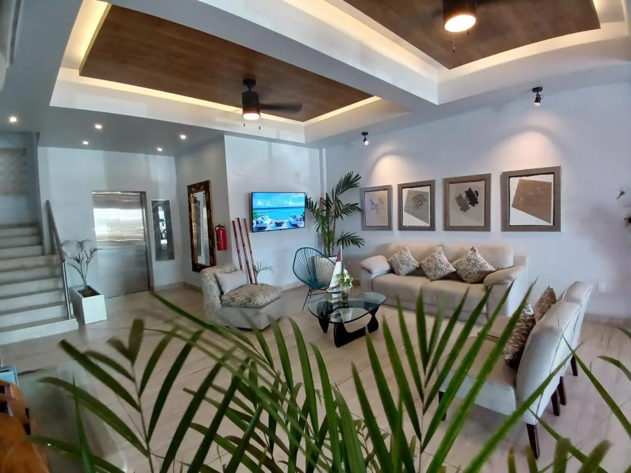 Lobby or reception in Suites Las Palmas