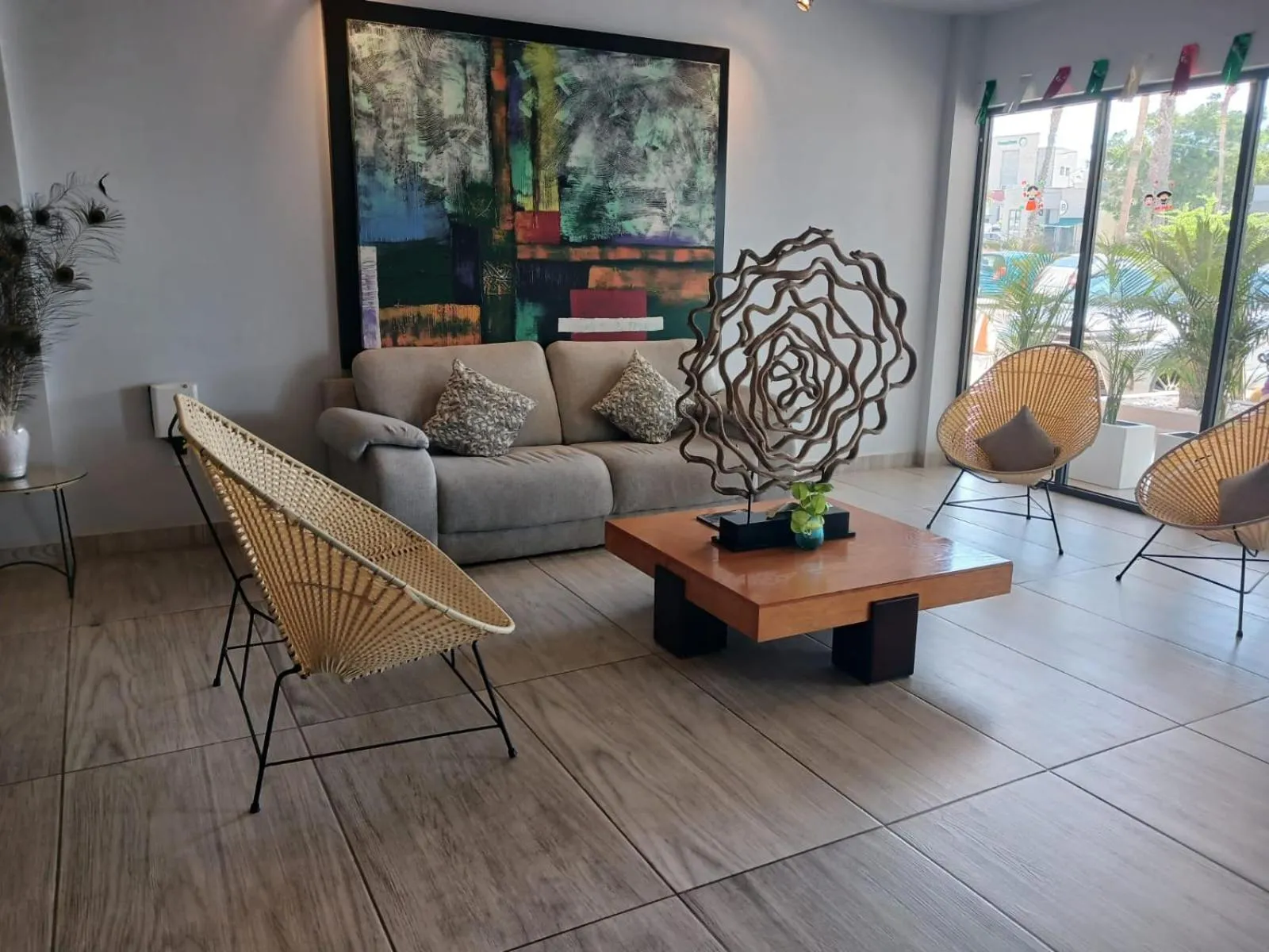 Living room in Suites Las Palmas