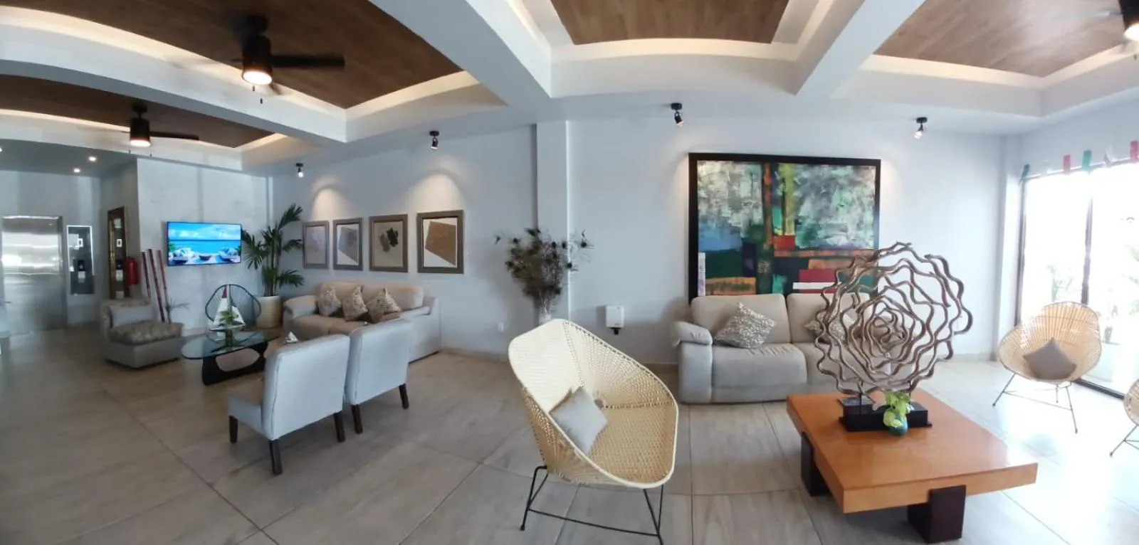 Lobby or reception in Suites Las Palmas