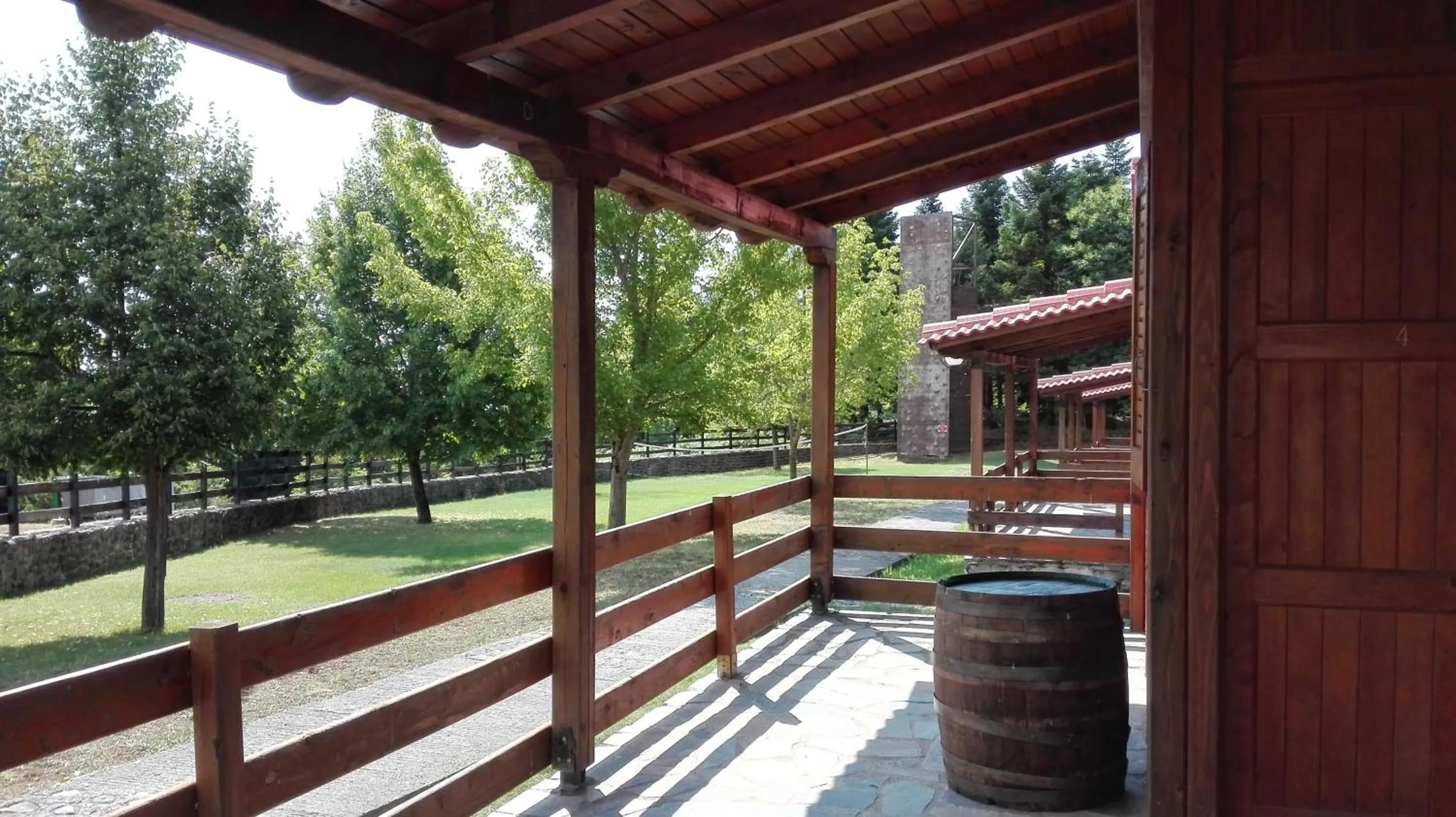 Balcony/Terrace in Livadaki Village