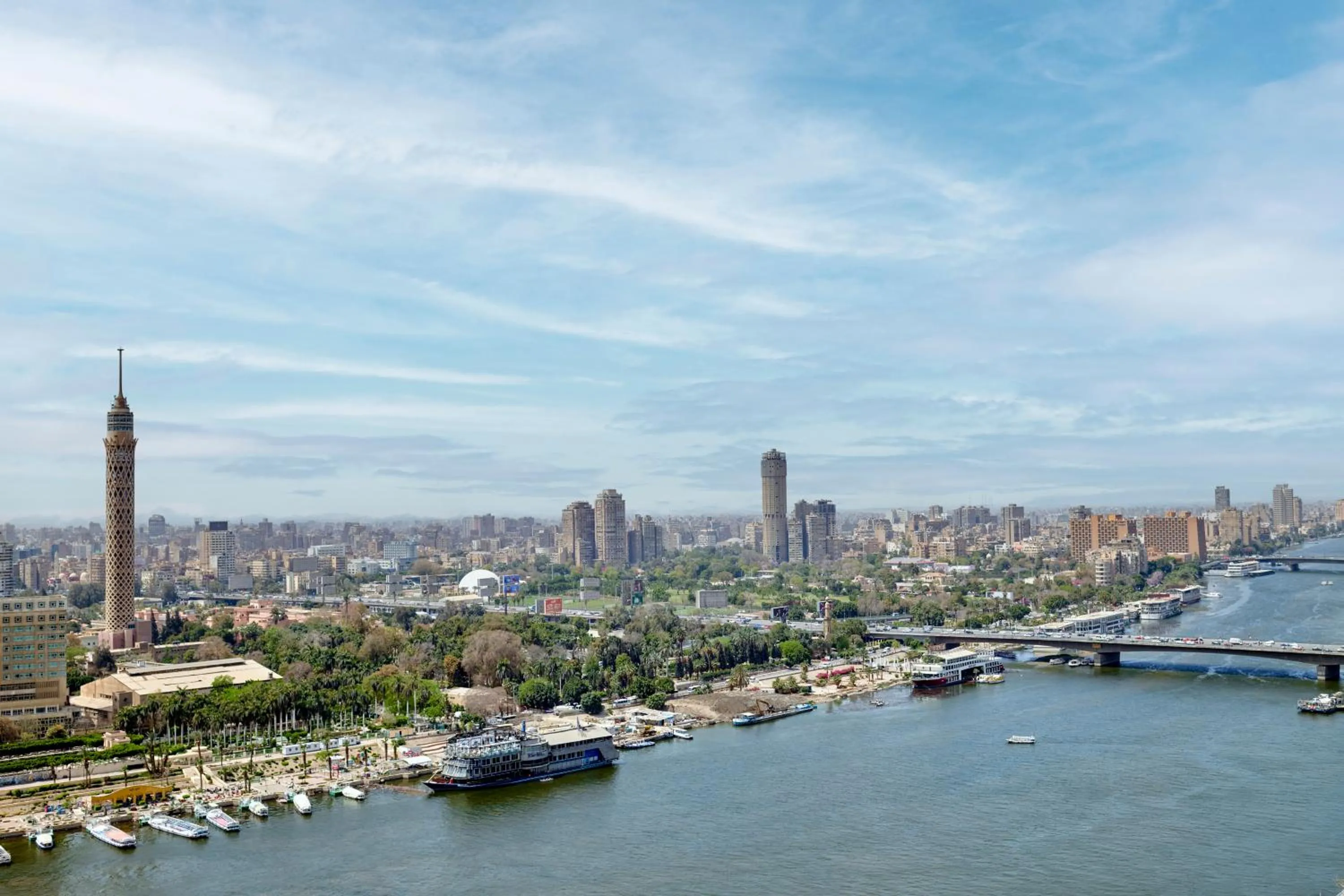 River view in InterContinental Cairo Semiramis by IHG