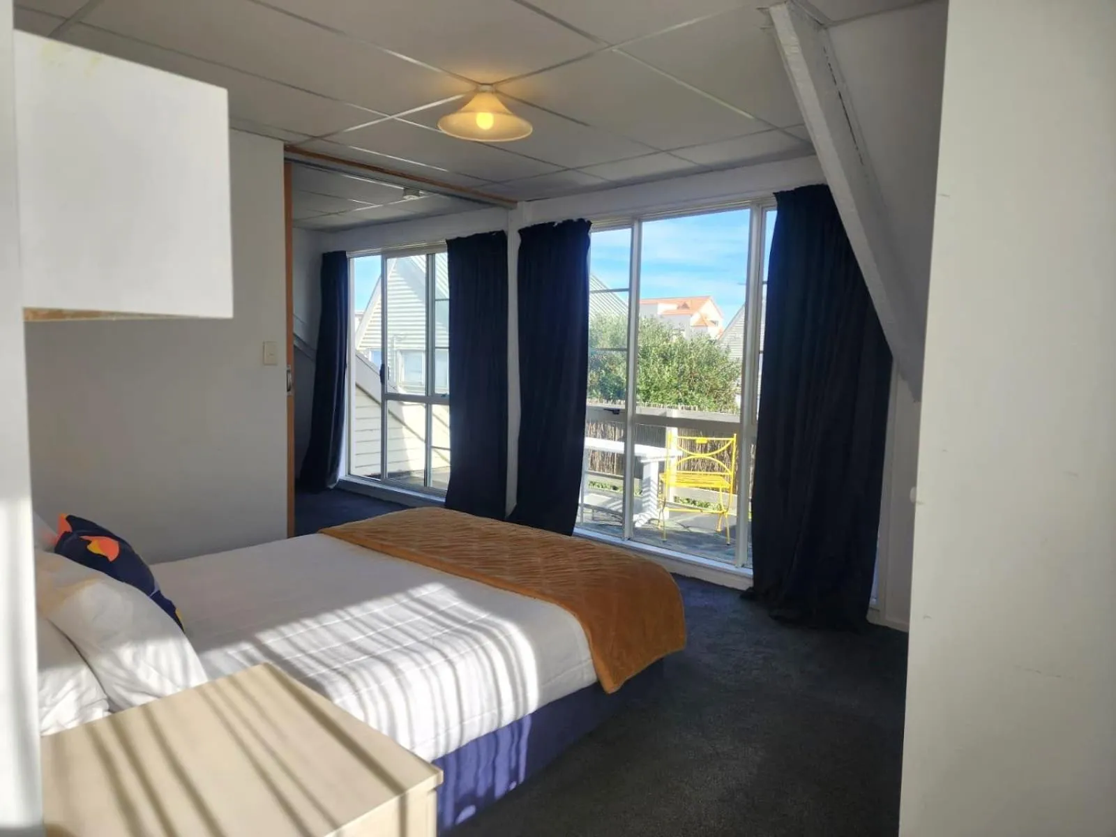 Bed in U Studios Paraparaumu Beach