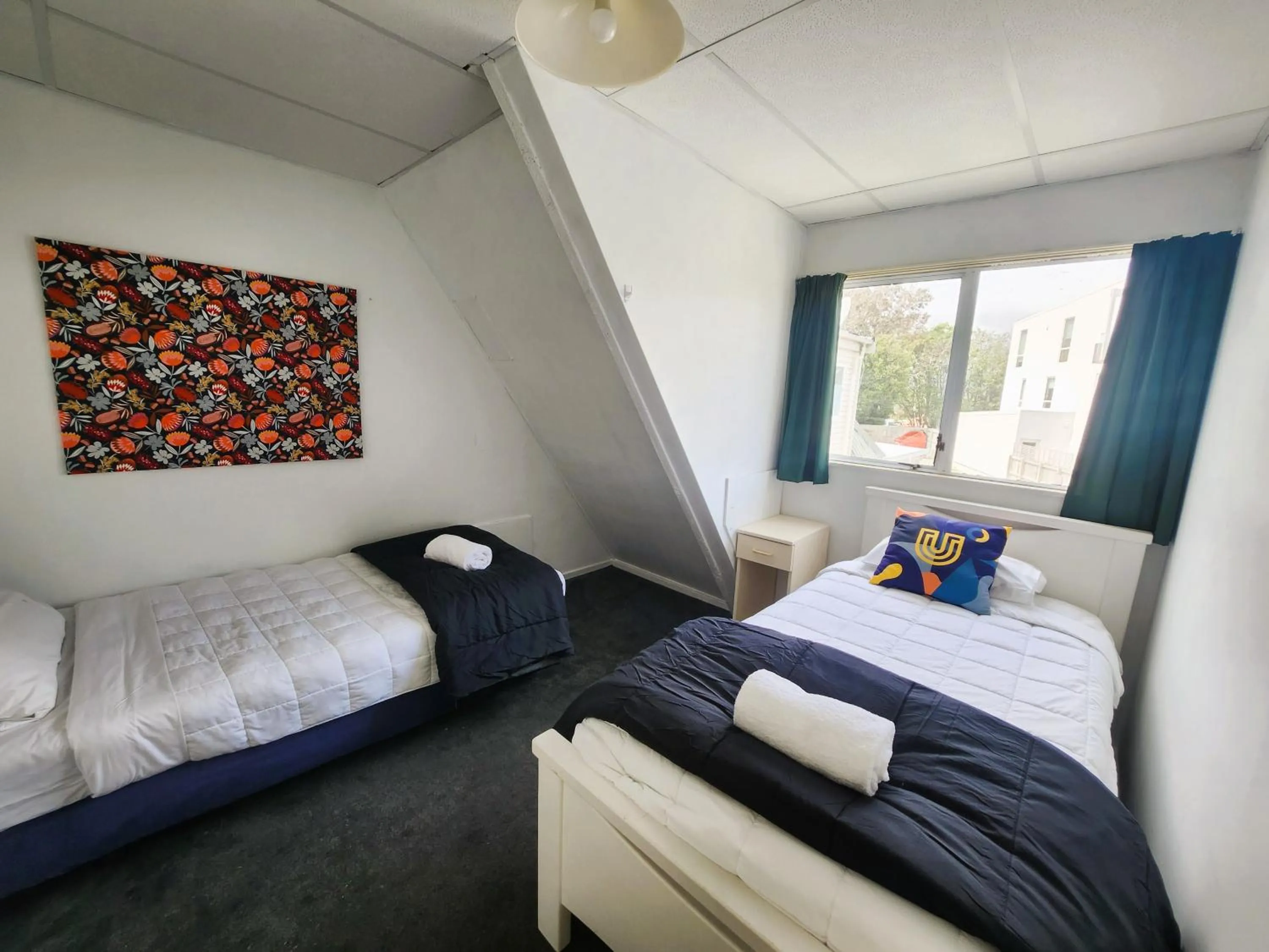 Bed in U Studios Paraparaumu Beach