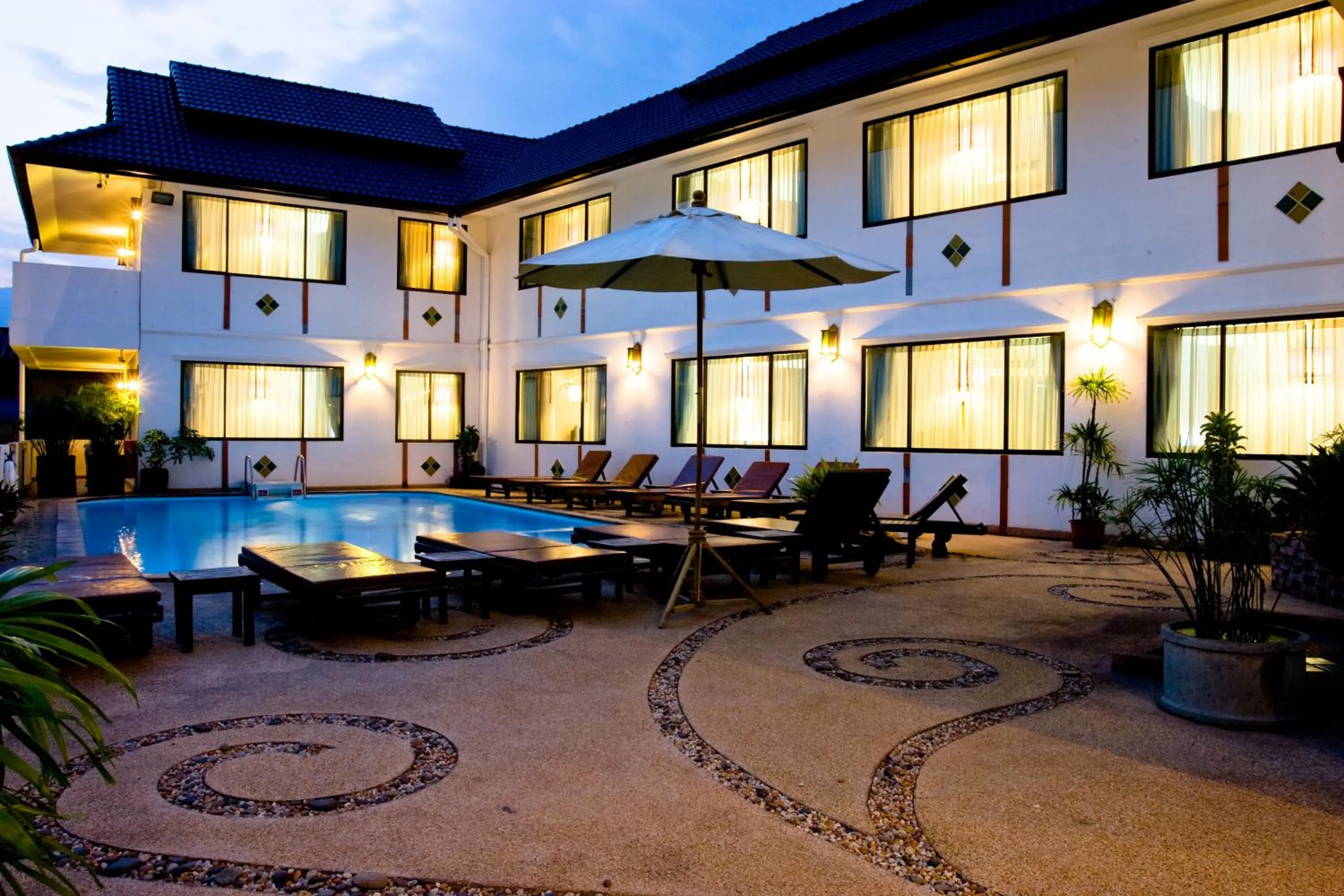 Swimming pool in Eurana Boutique Hotel