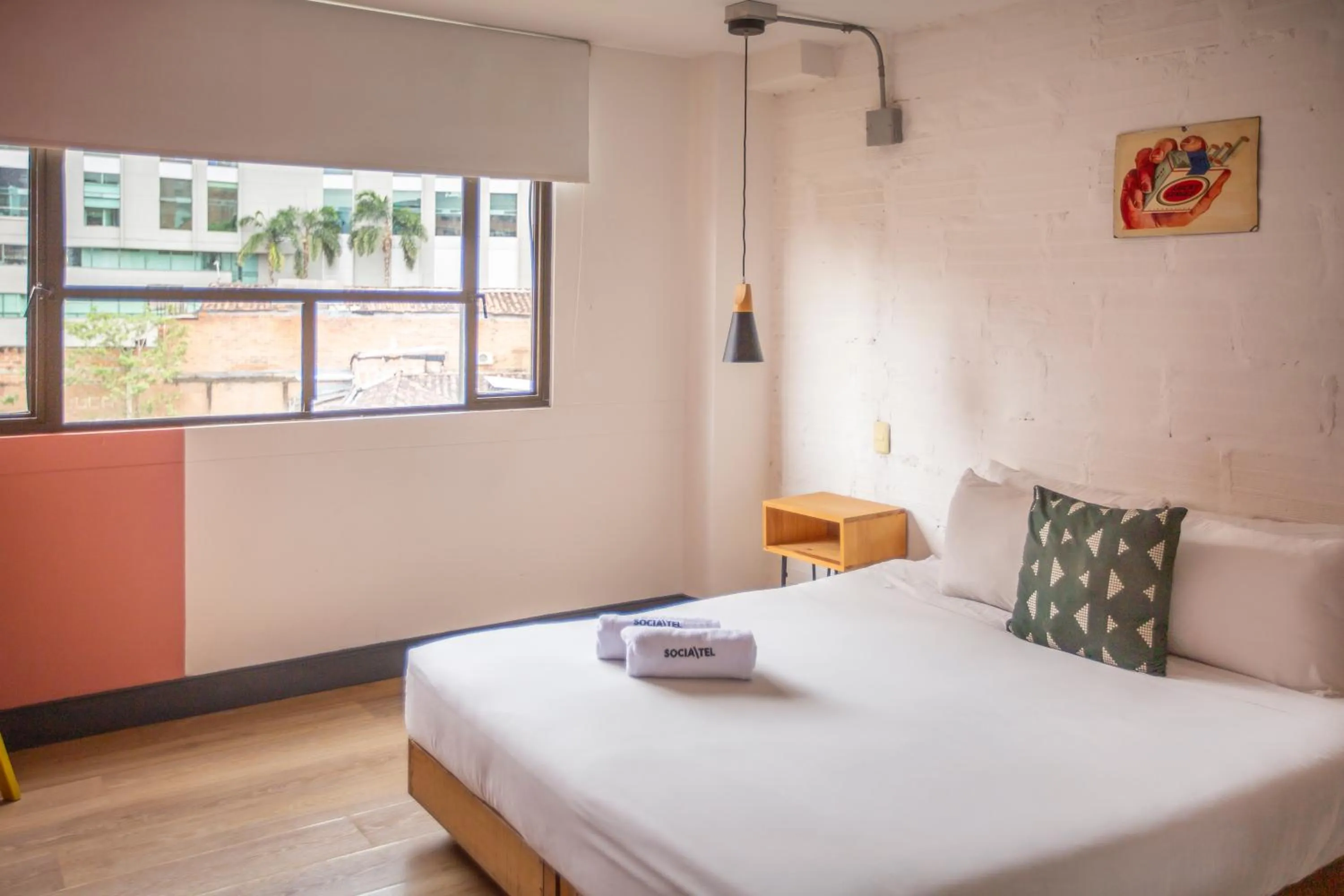 Bed in Socialtel Medellin