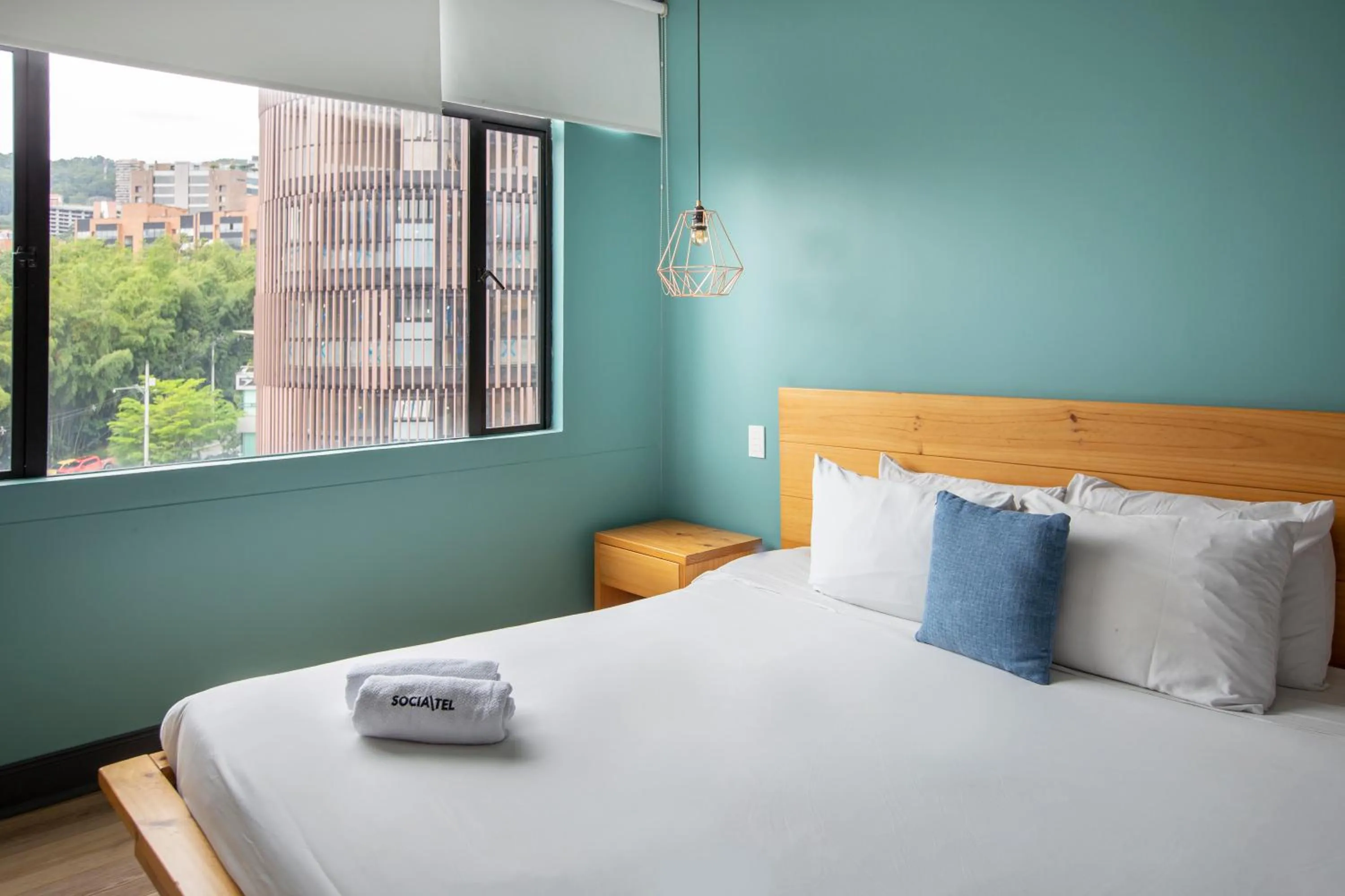 Bed in Socialtel Medellin