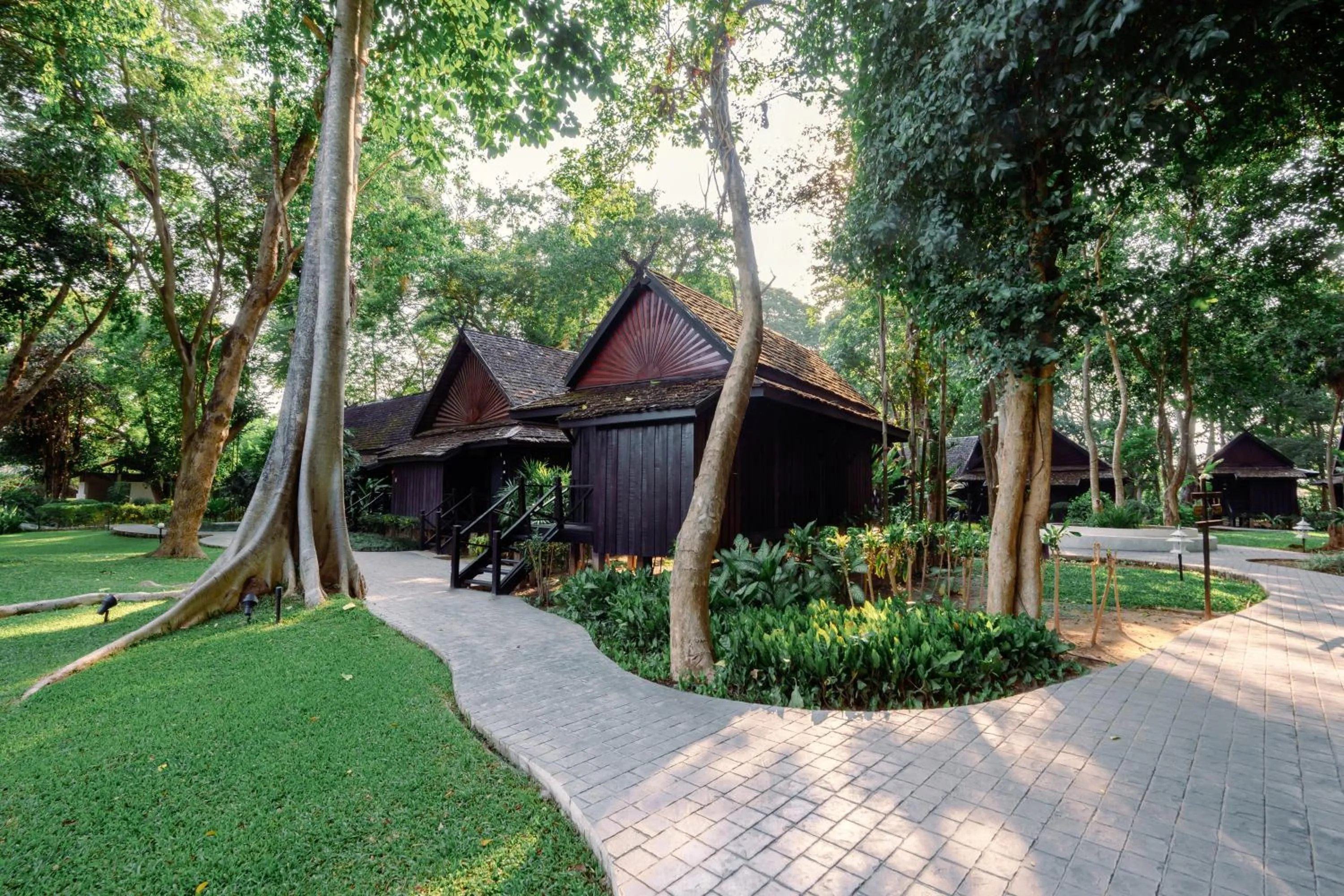 Property building in Lampang River Lodge