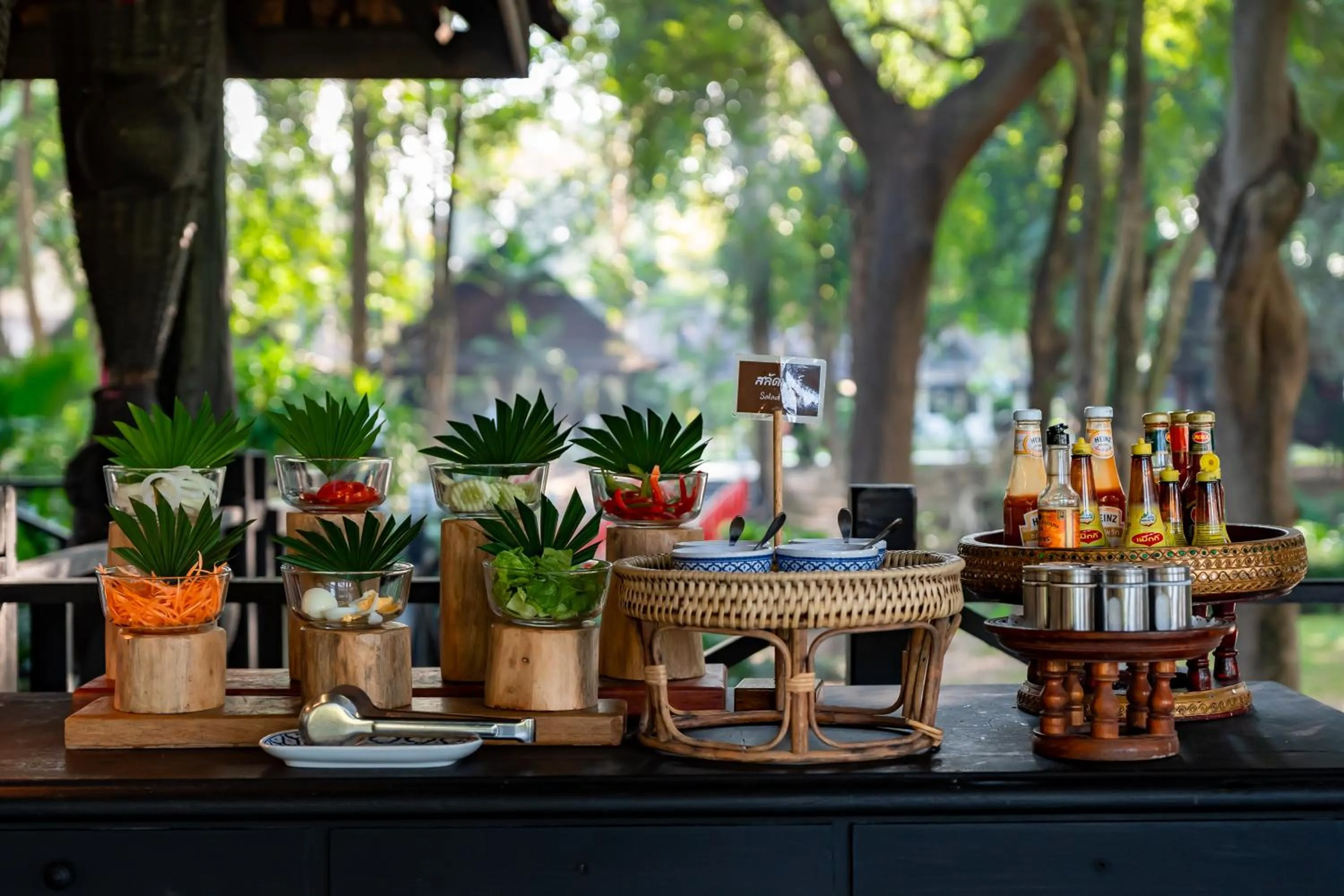 Breakfast in Lampang River Lodge