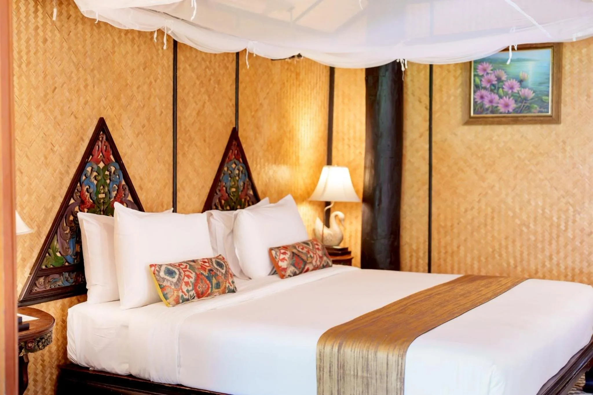 Bedroom, Bed in Lampang River Lodge