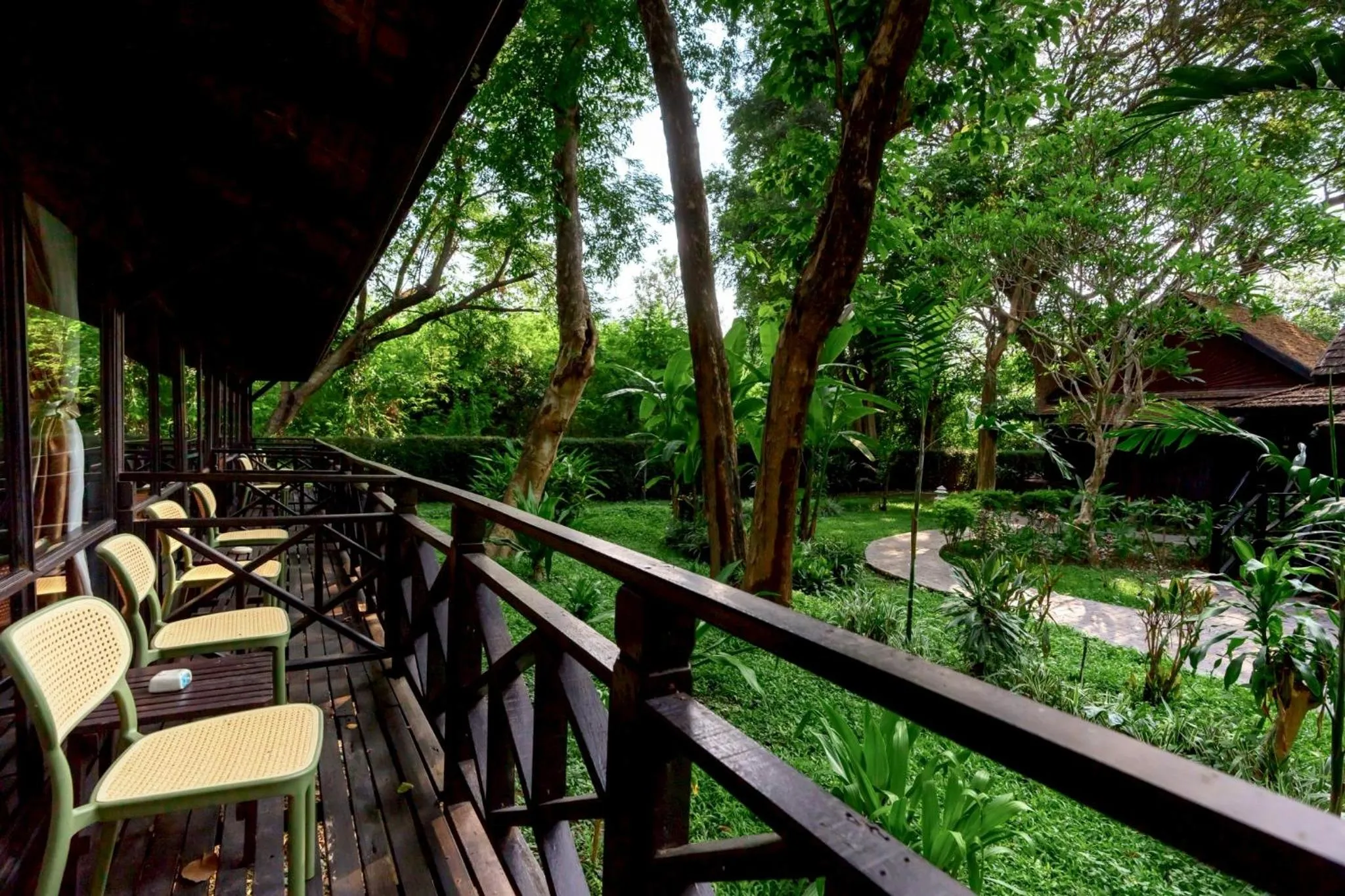 Balcony/Terrace in Lampang River Lodge