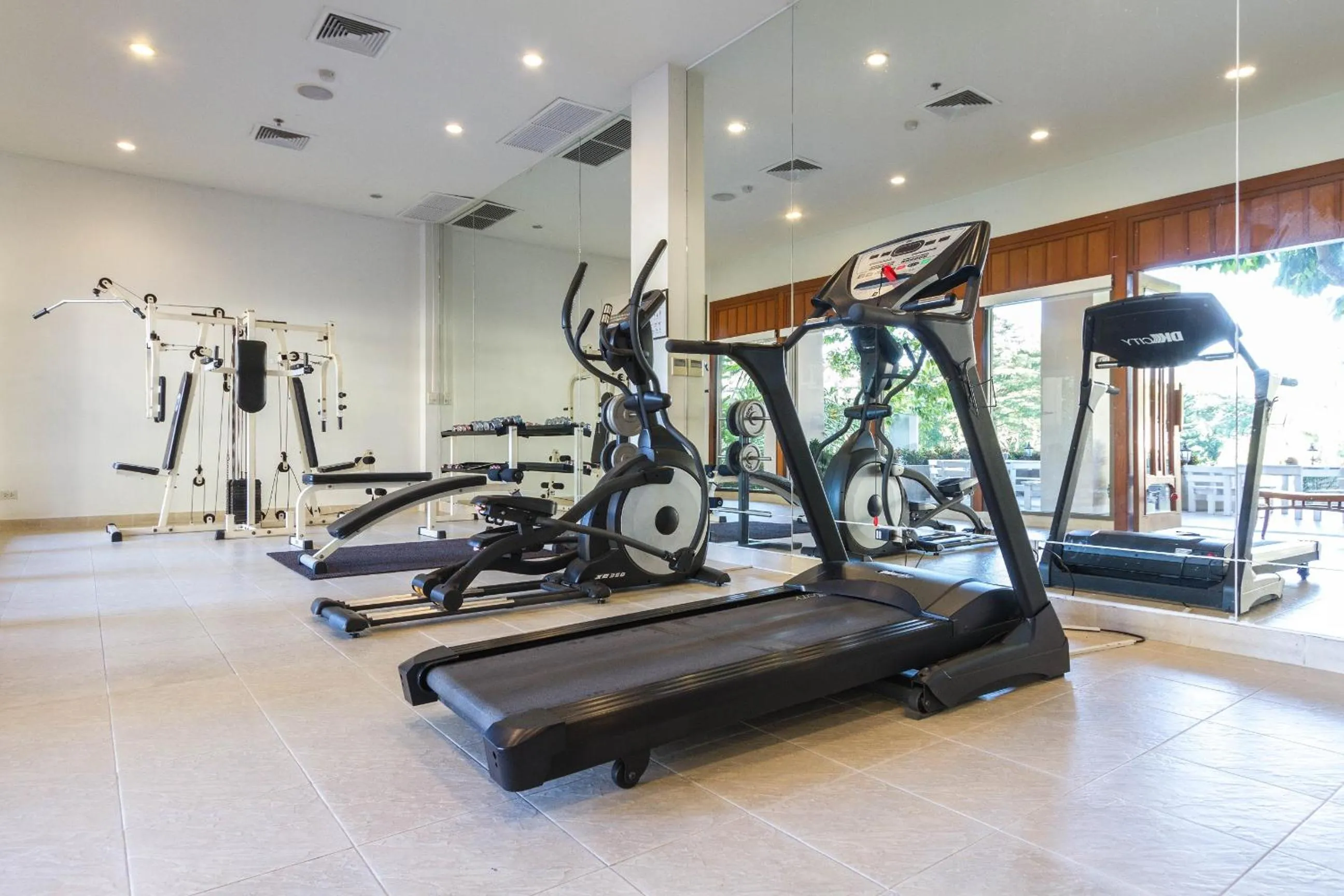 Fitness centre/facilities in The Imperial River House Resort, Chiang Rai