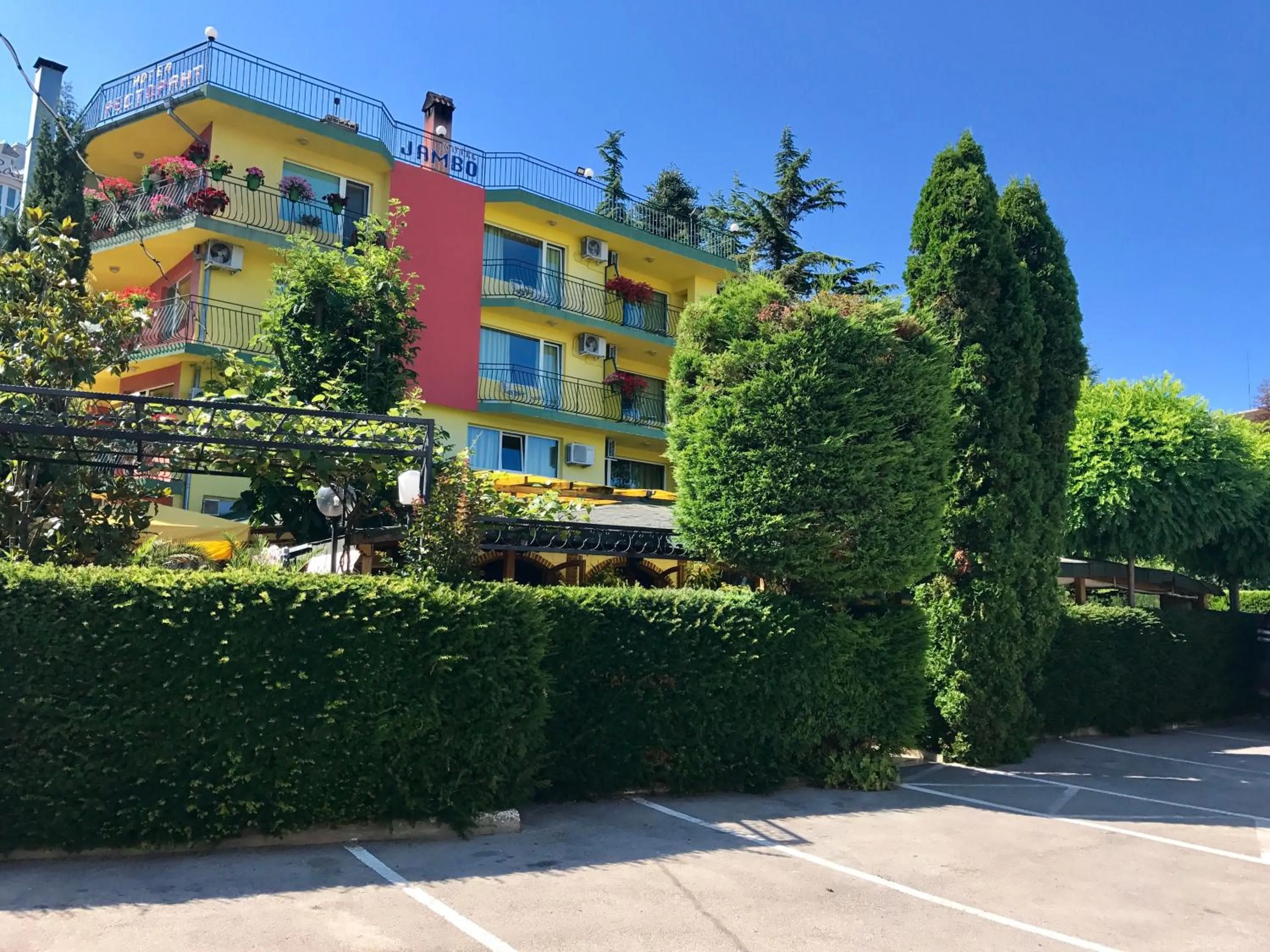Property building in Hotel Jambo