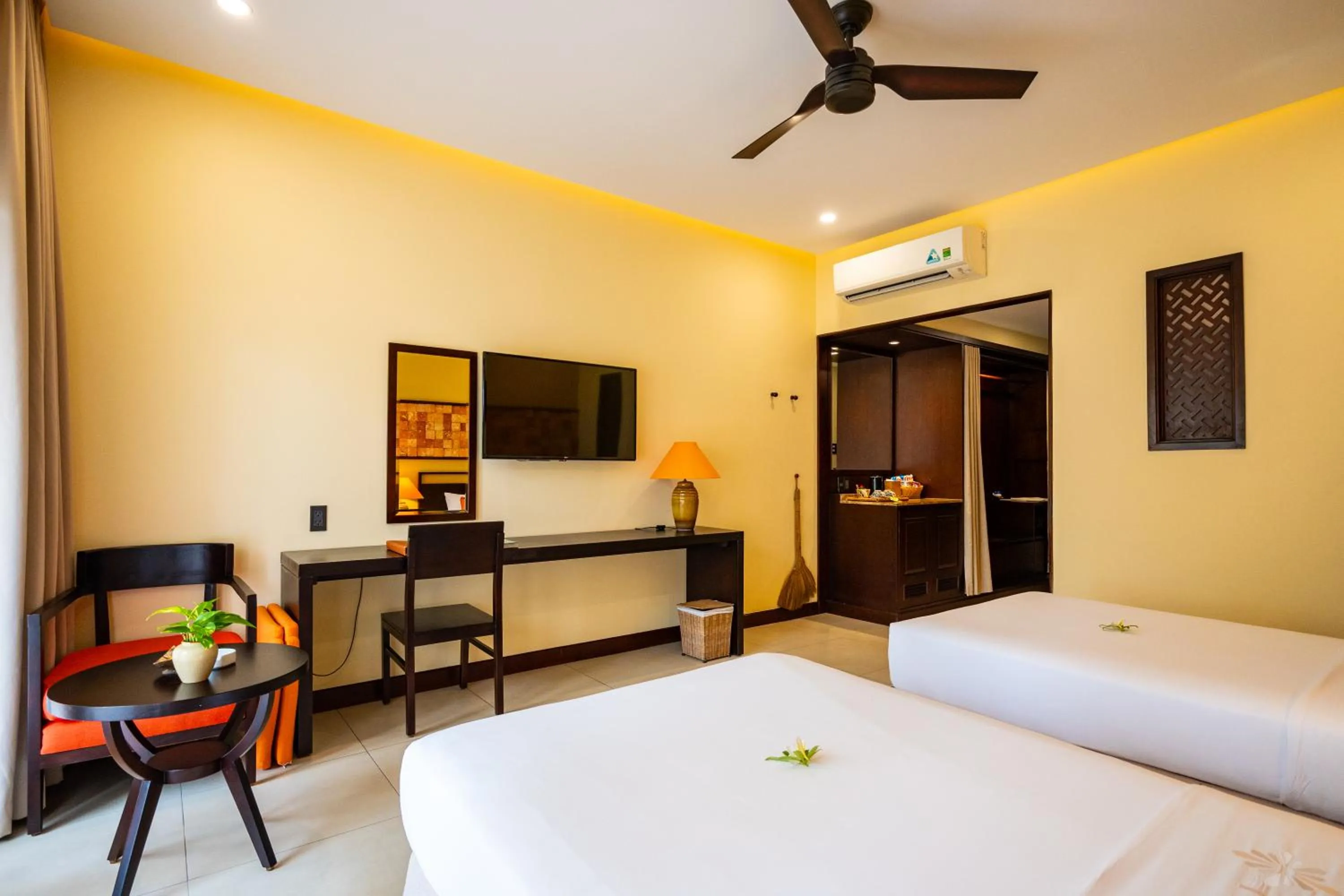 Bedroom, Bed in Pandanus Resort