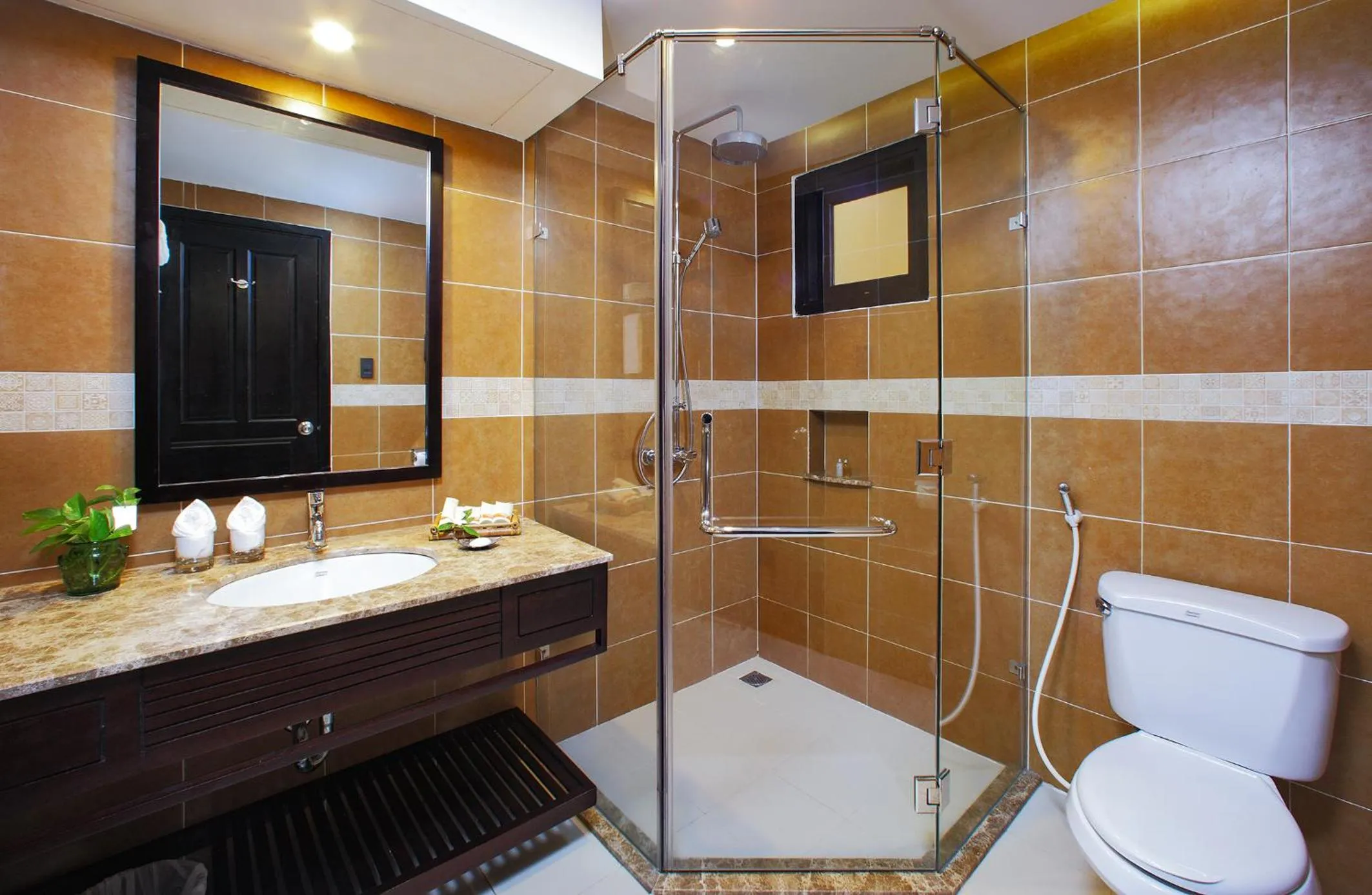 Bathroom in Pandanus Resort