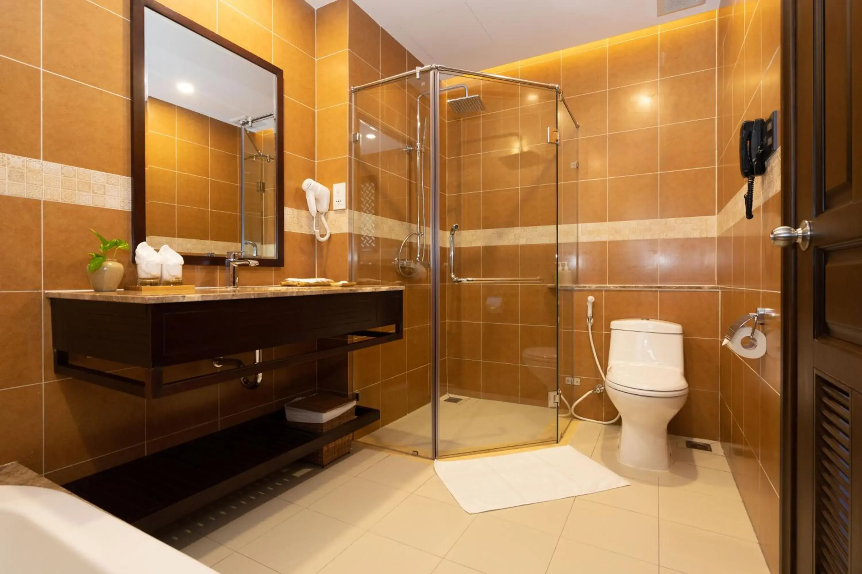 Deluxe Double Room with Balcony - Complimentary Mini-bar in room in Pandanus Resort Deluxe Double Room with Balcony - Complimentary Mini-bar in room in Pandanus Resort