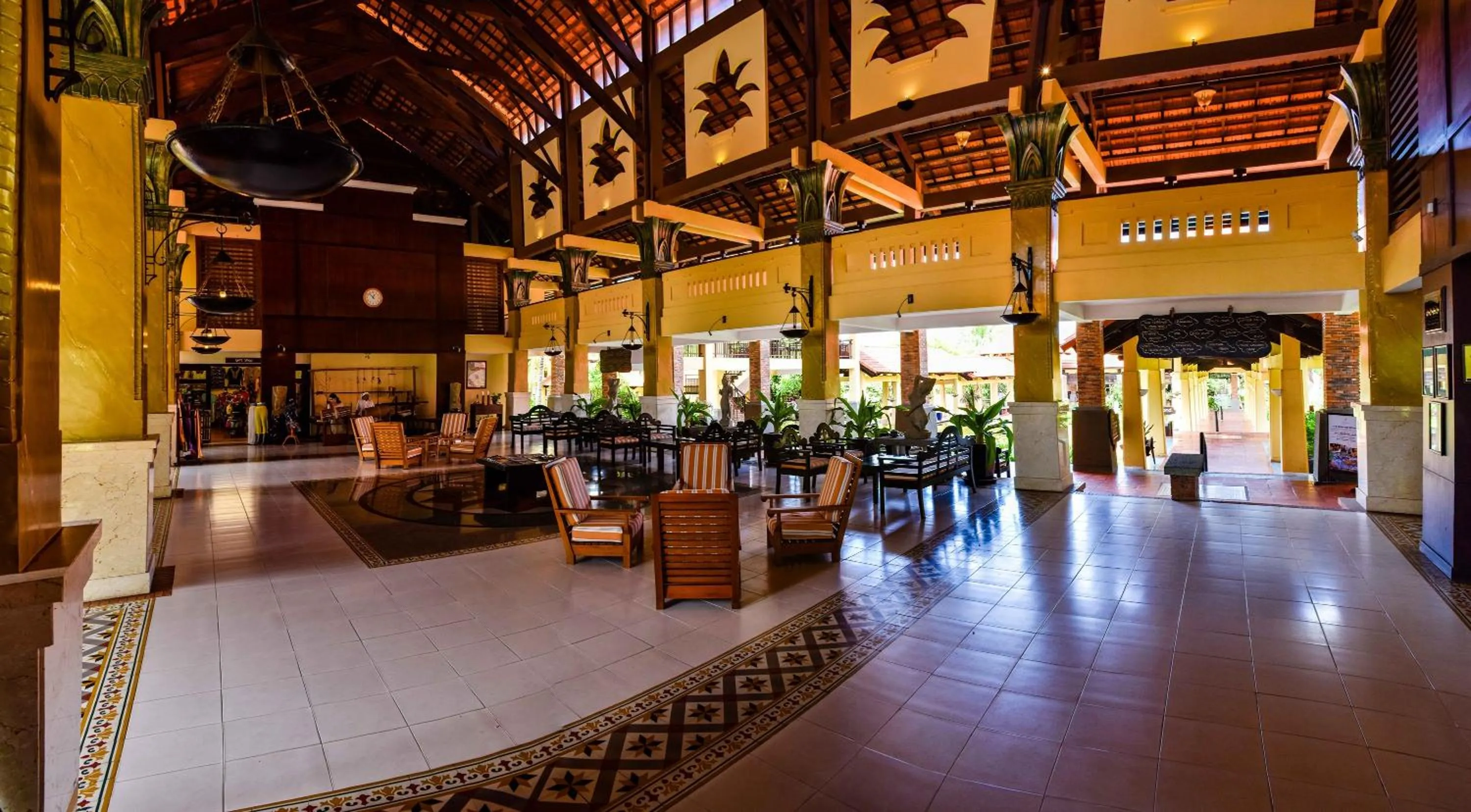 Lobby or reception in Pandanus Resort