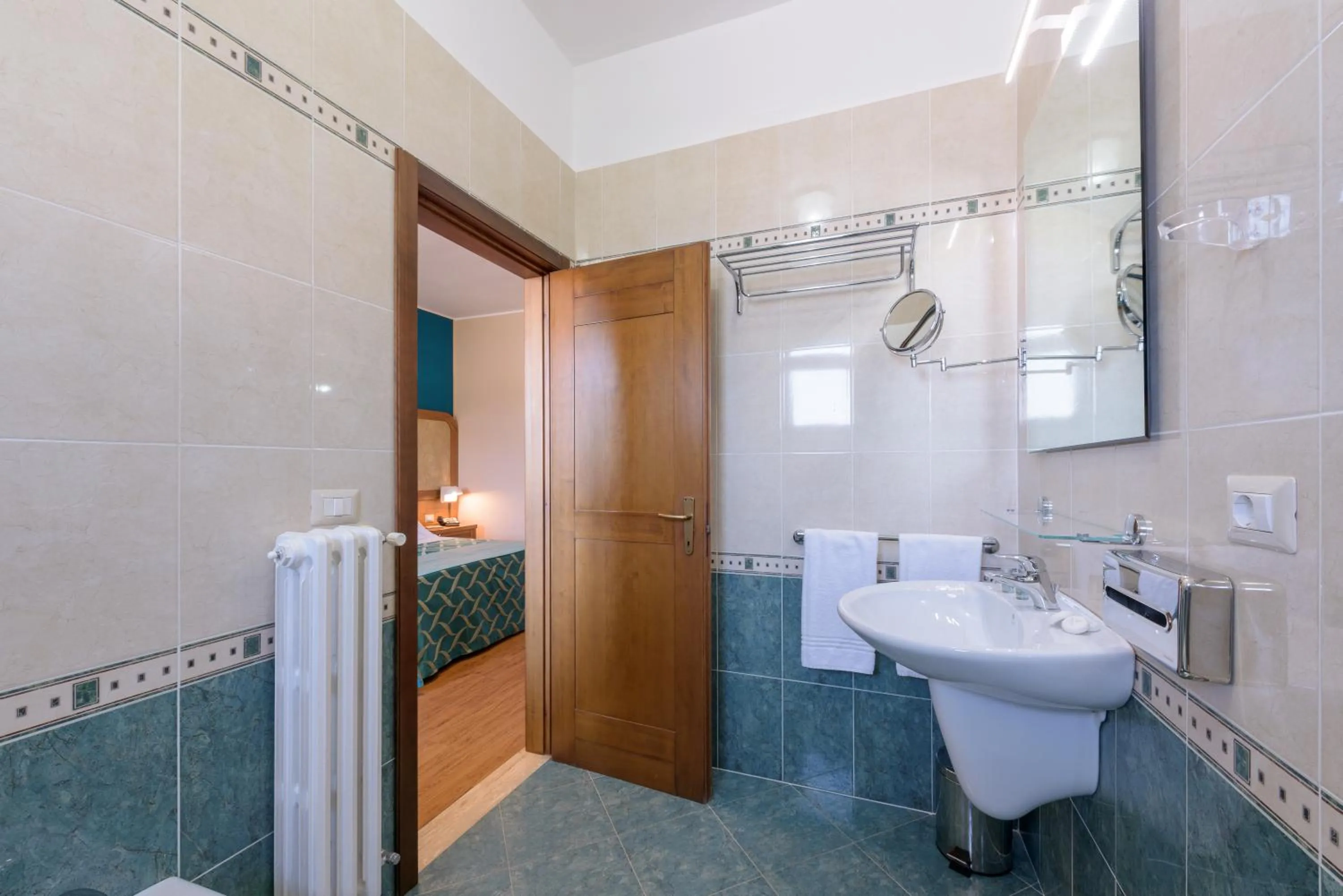 Bathroom in Leone de Castris Wine Hotel