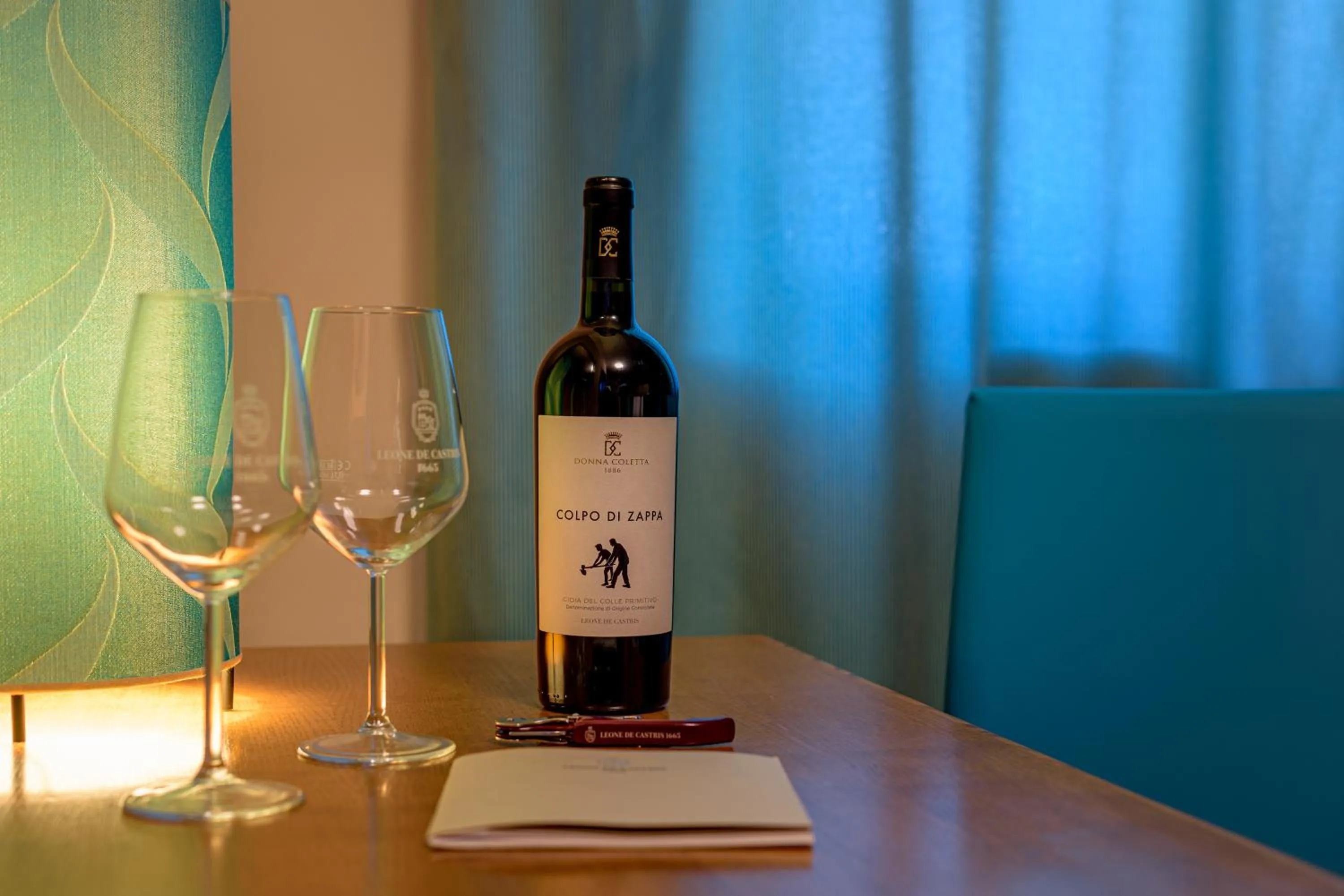 Alcoholic drinks in Leone de Castris Wine Hotel