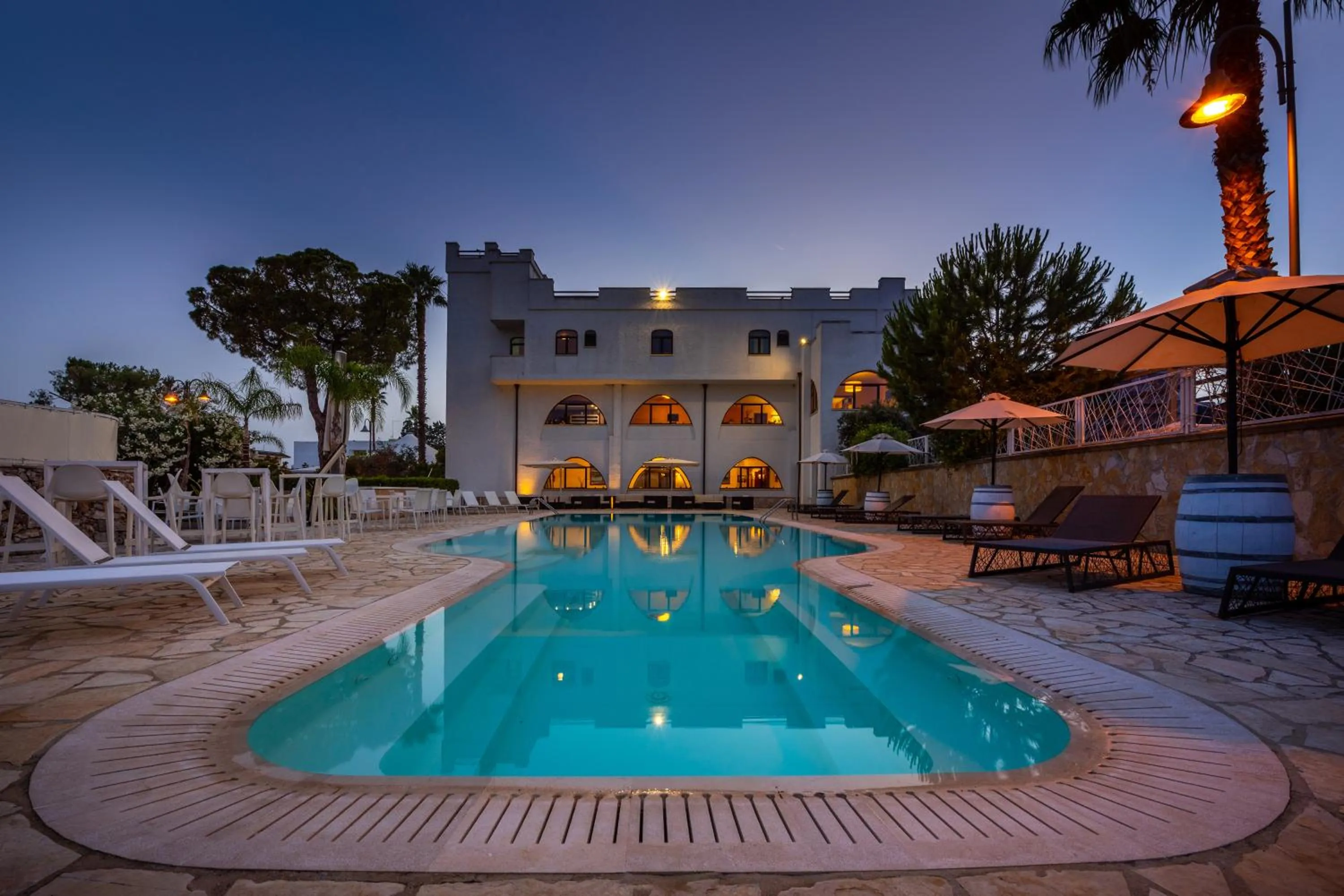 Property building in Leone de Castris Wine Hotel