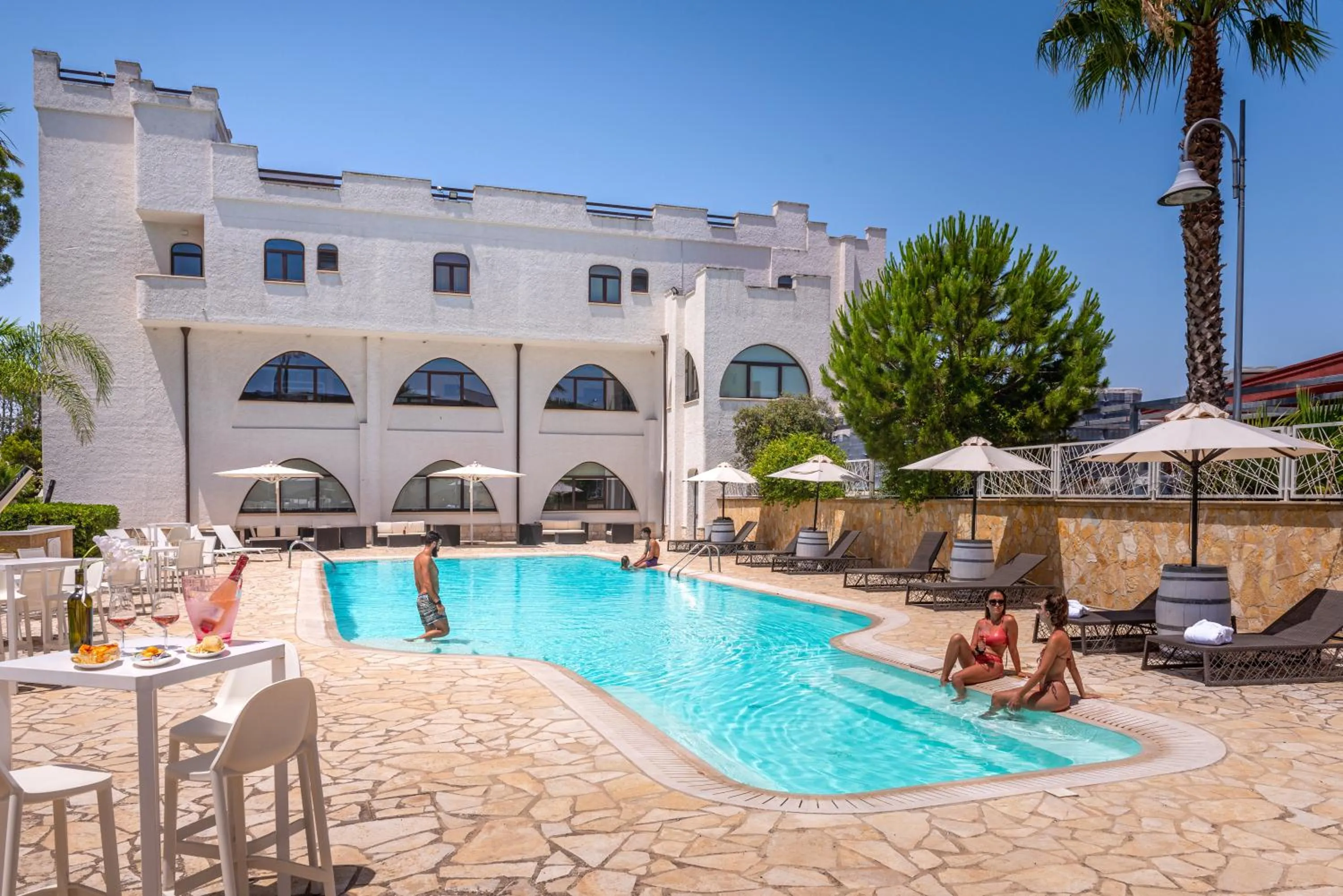 Property building in Leone de Castris Wine Hotel