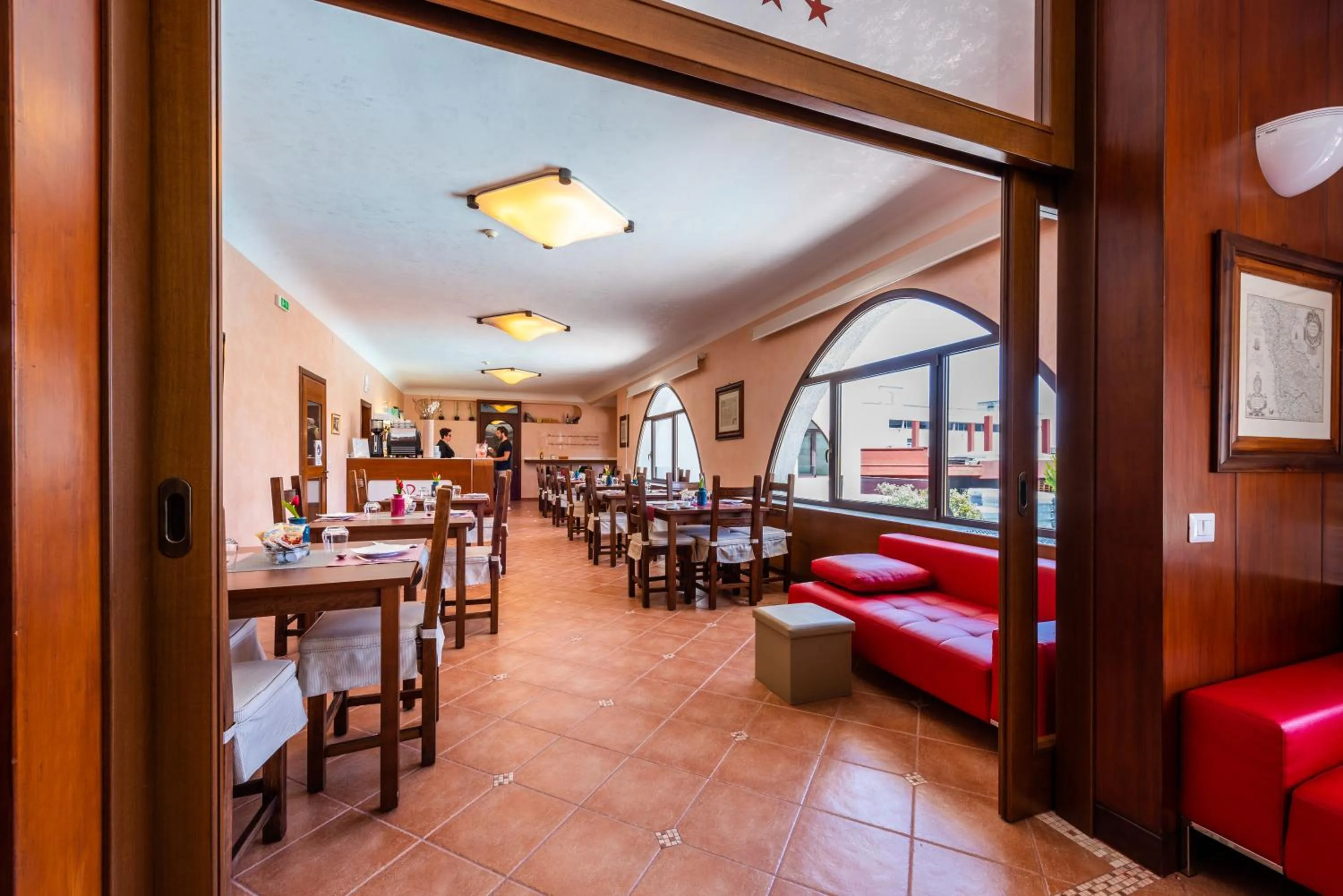 Lounge or bar in Leone de Castris Wine Hotel