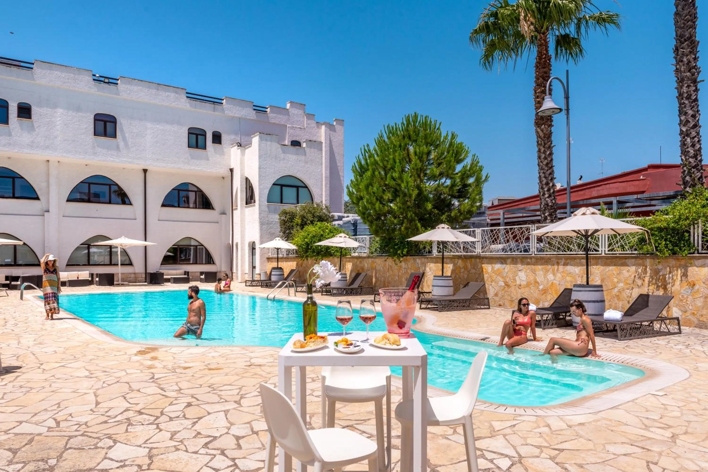 Property building in Leone de Castris Wine Hotel