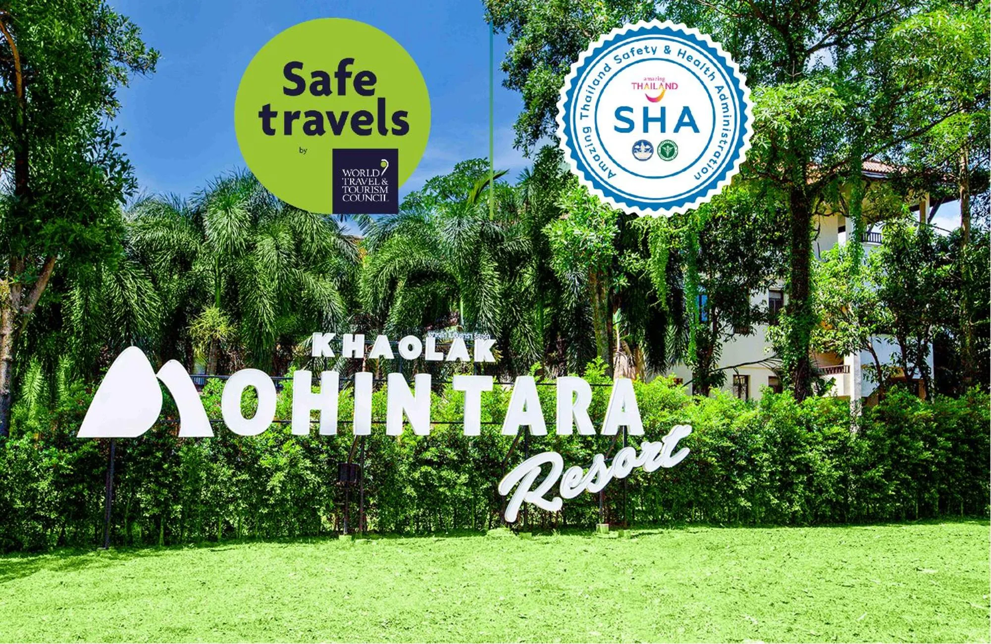 Property Logo/Sign in Khaolak Mohin Tara Resort - SHA Certified