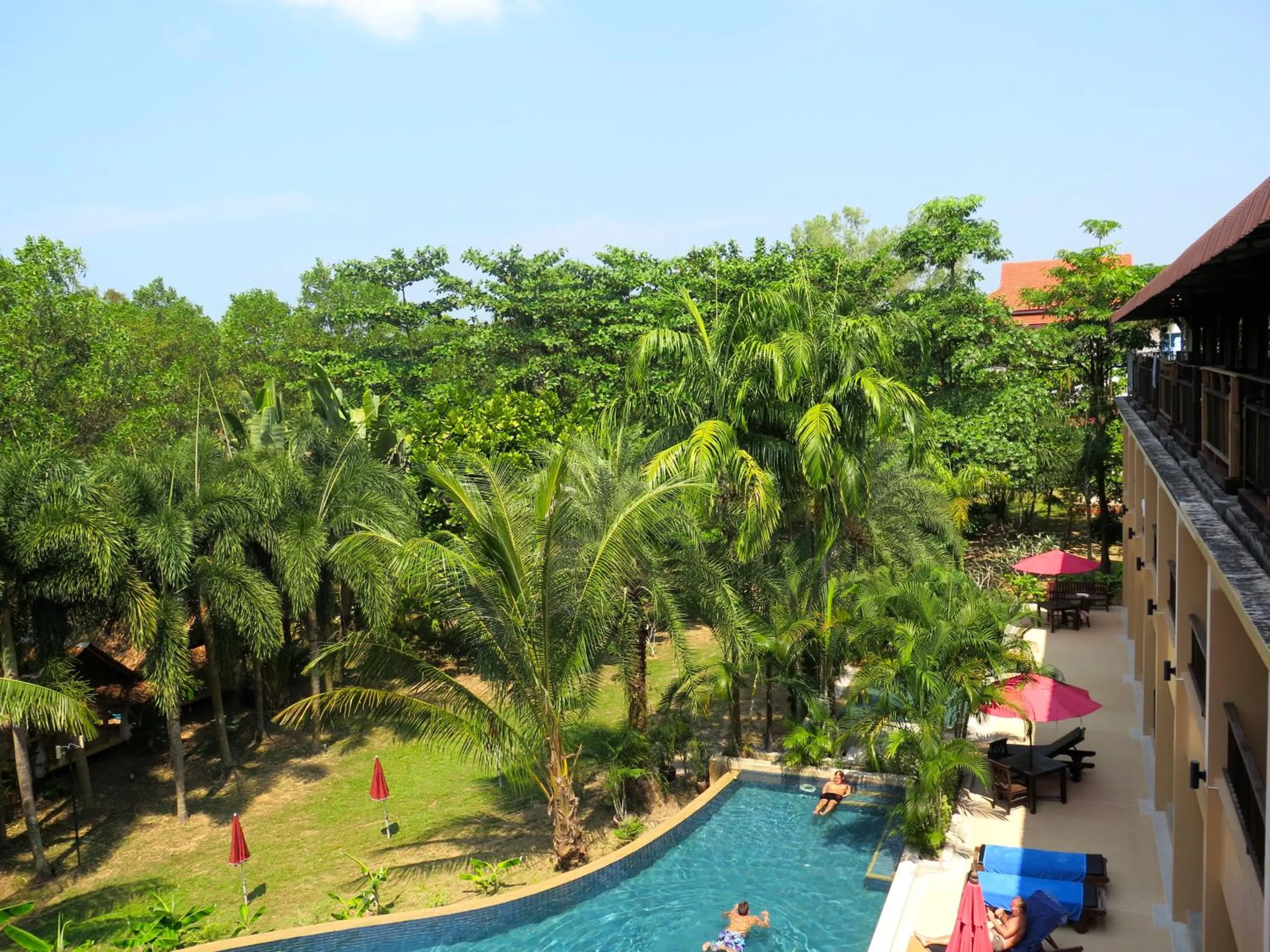 Swimming pool, Pool View in Khaolak Mohin Tara Resort - SHA Certified