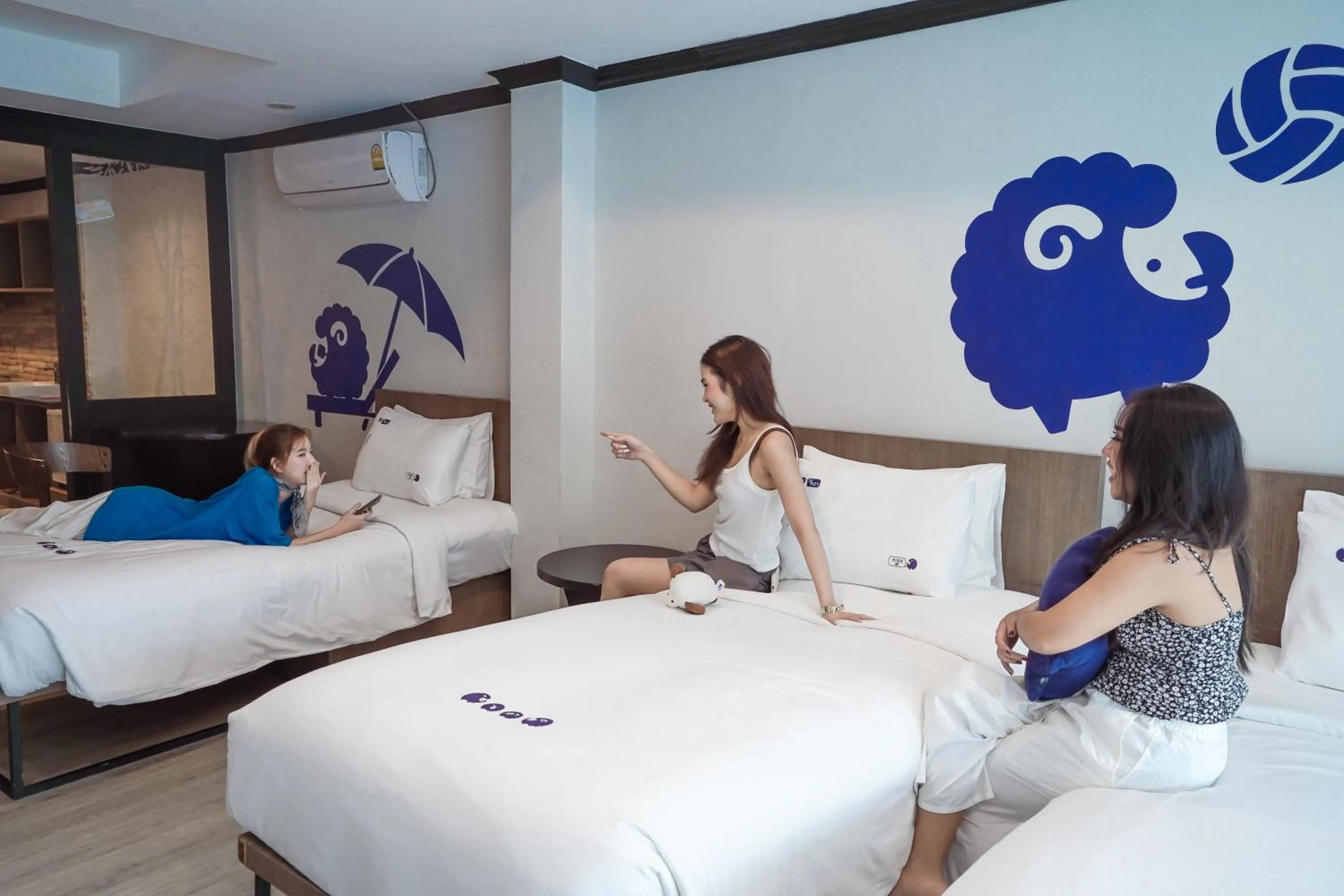 People, Bed in Kokotel Phuket Patong