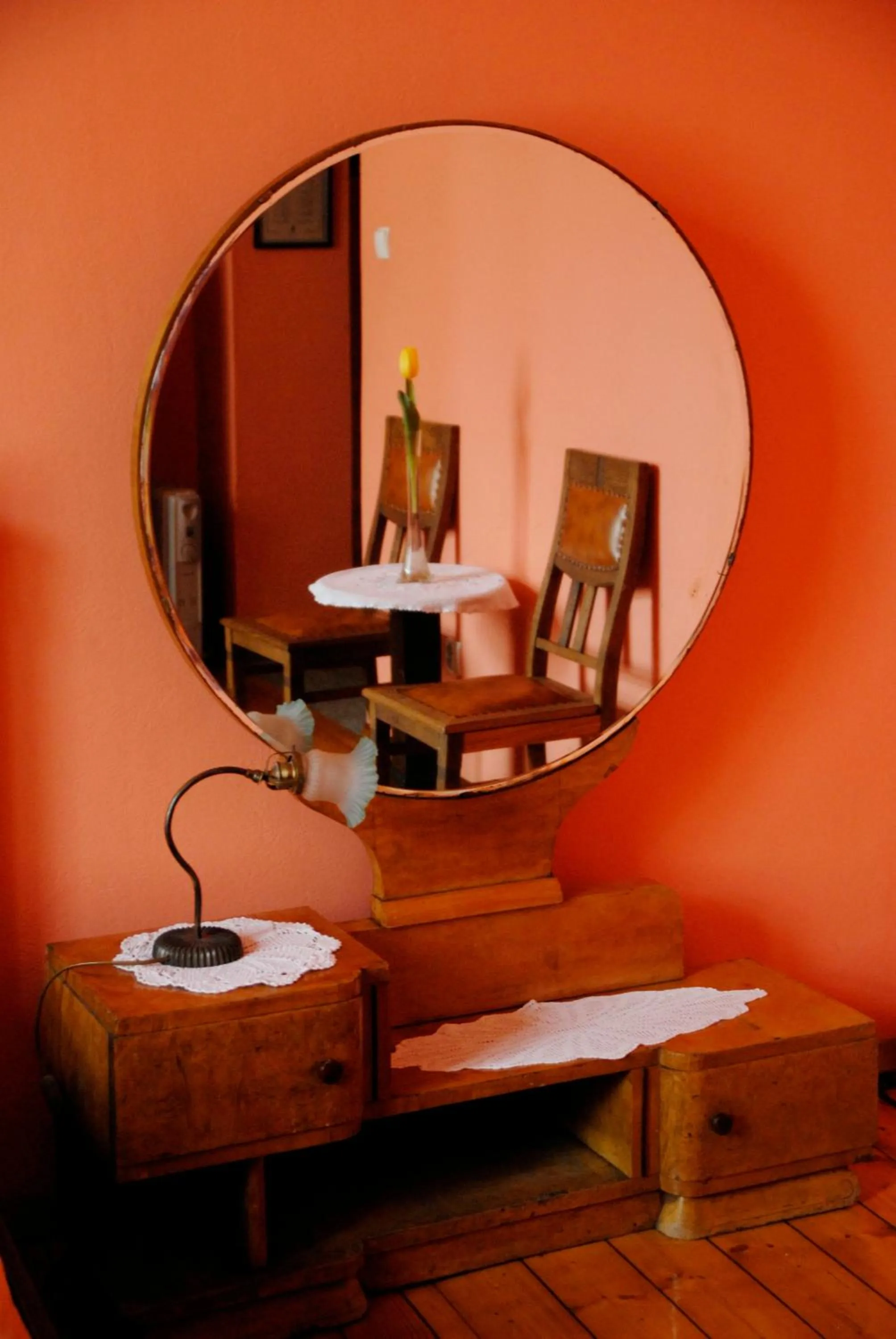 Decorative detail in Hostel, Pokoje gościnne Mleczarnia - Ozonowane