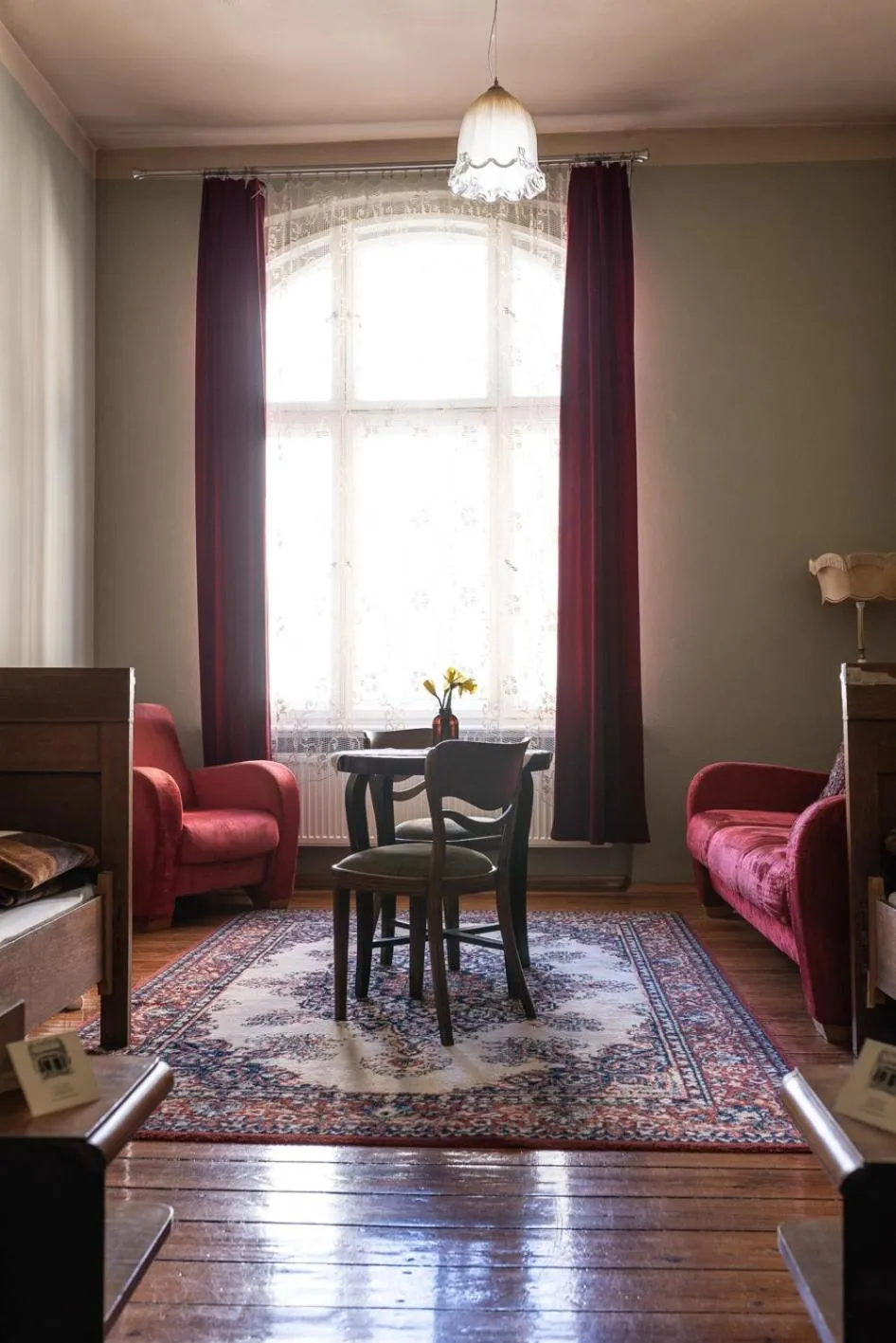 Living room in Hostel, Pokoje gościnne Mleczarnia - Ozonowane