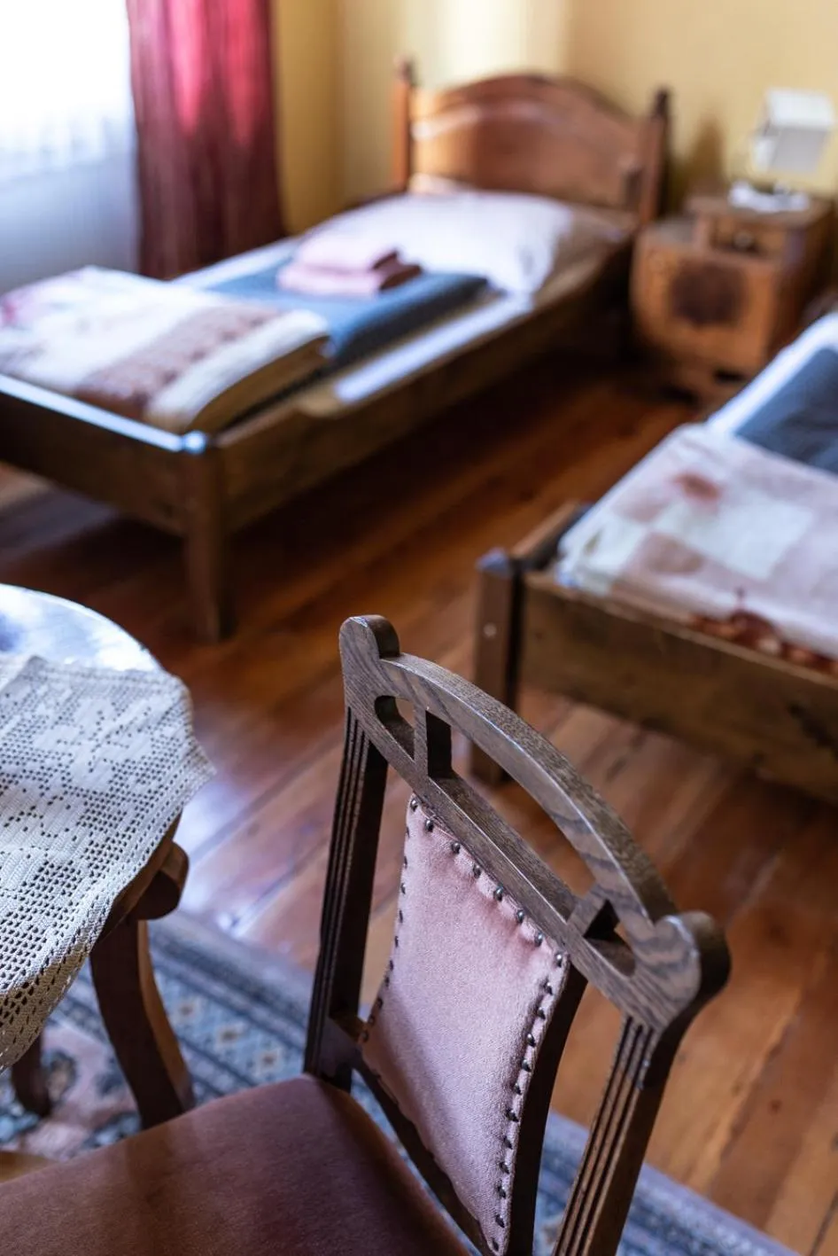 Photo of the whole room, Bed in Hostel, Pokoje gościnne Mleczarnia - Ozonowane