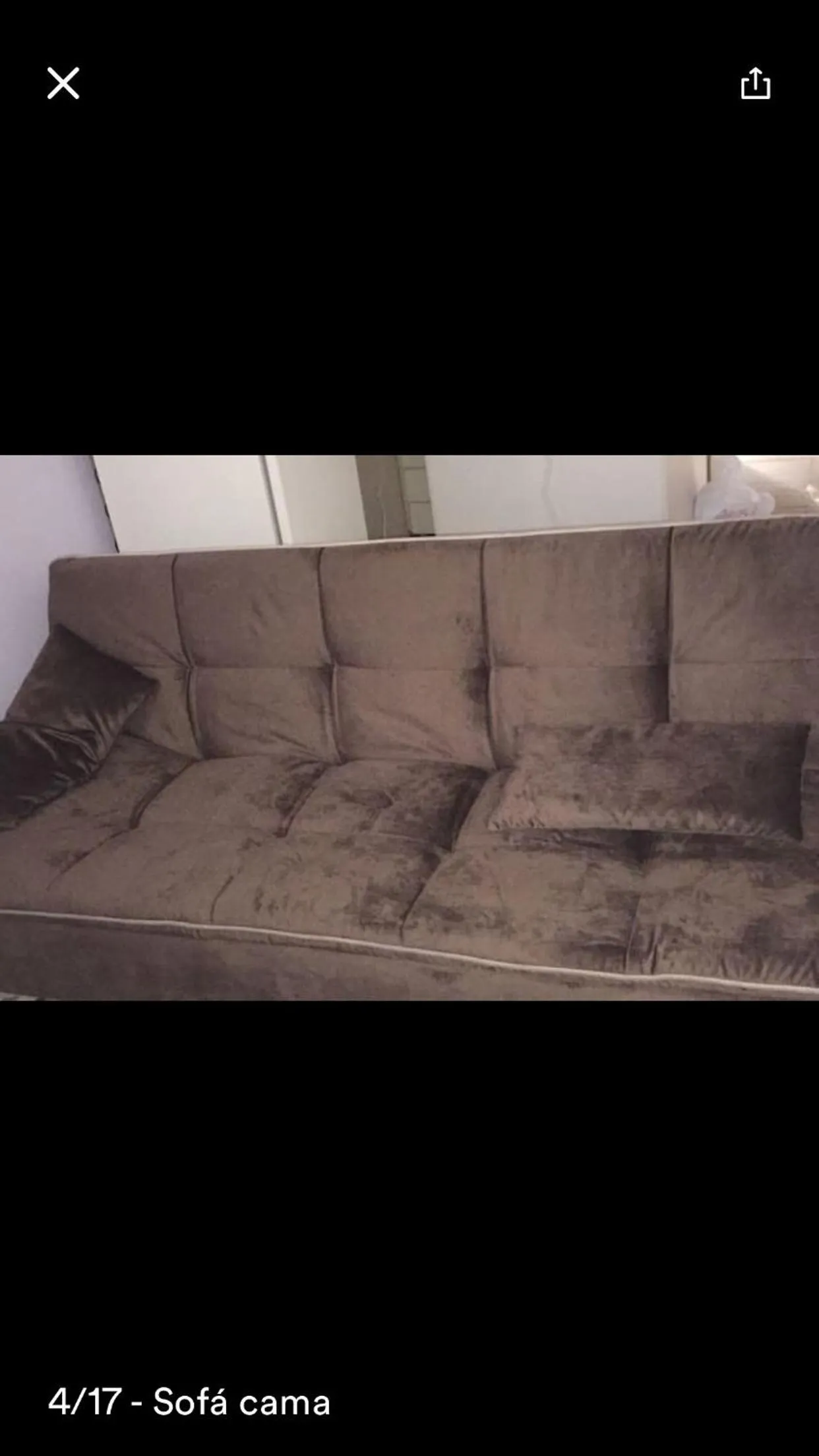 Bed in Apartamento confortável