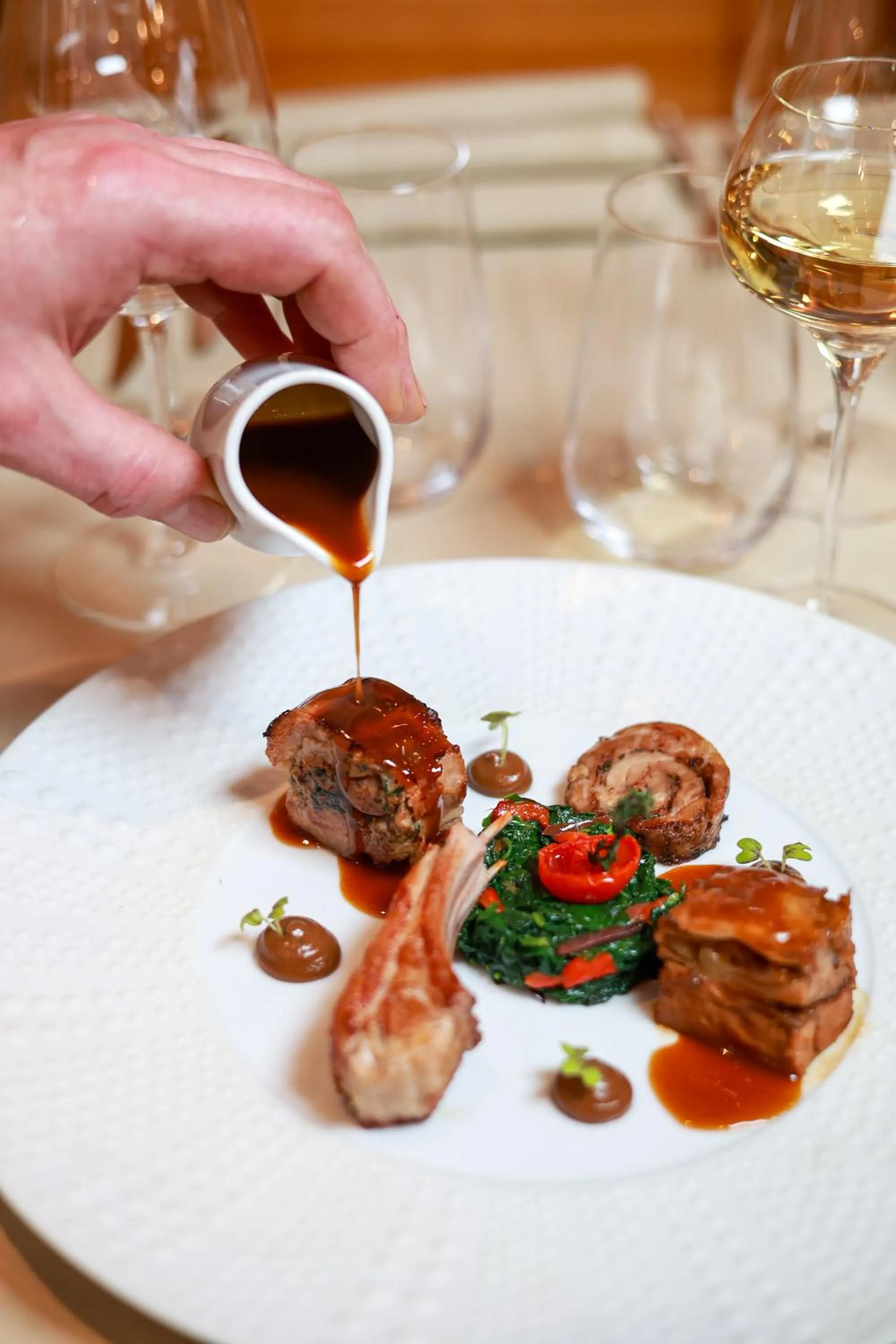 Restaurant/places to eat in Hotel - Restaurant Le Cerf & Spa