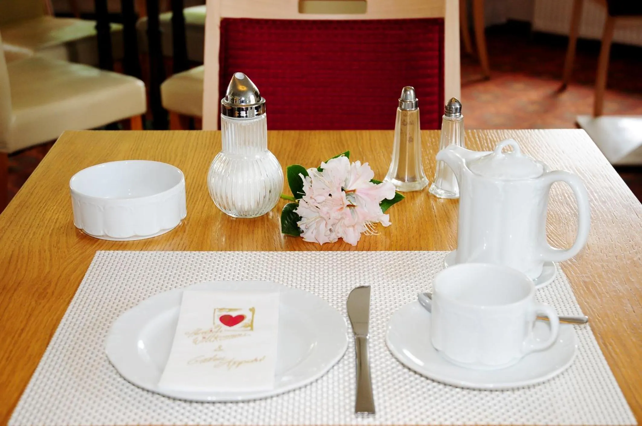 Dining area in Hotel Blankenese