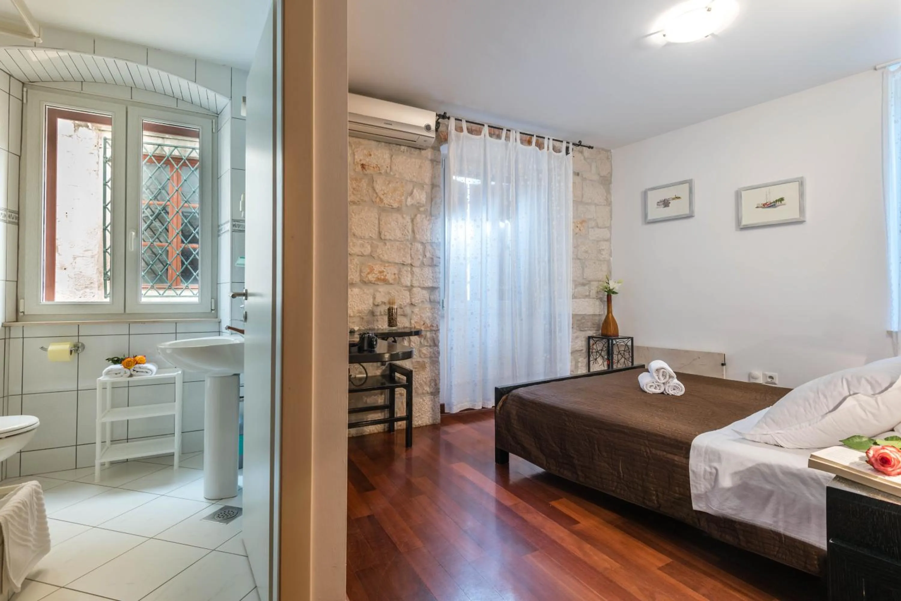 Bedroom, Bed in Villa Sv. Petar