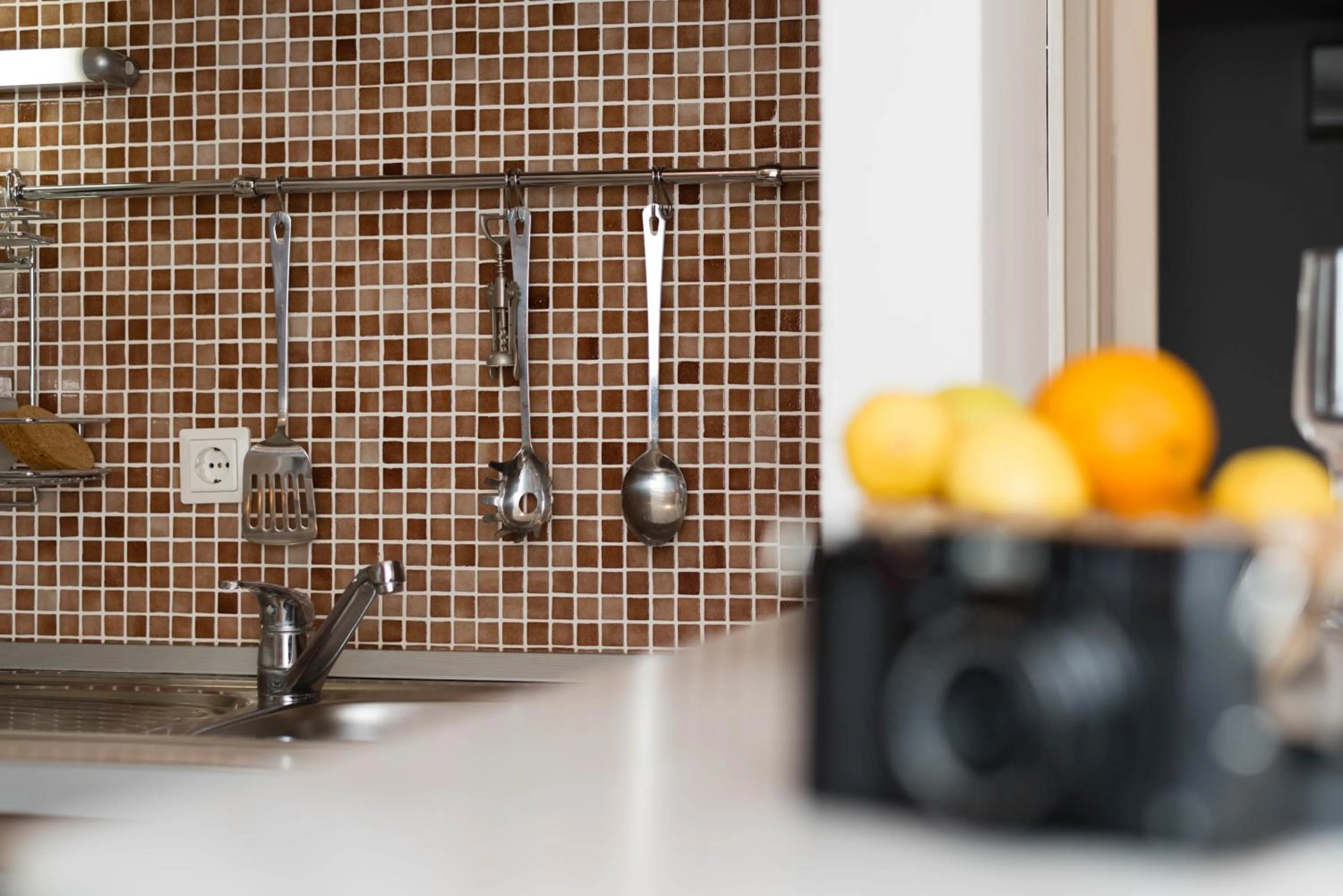 Kitchen or kitchenette in Villa Sv. Petar