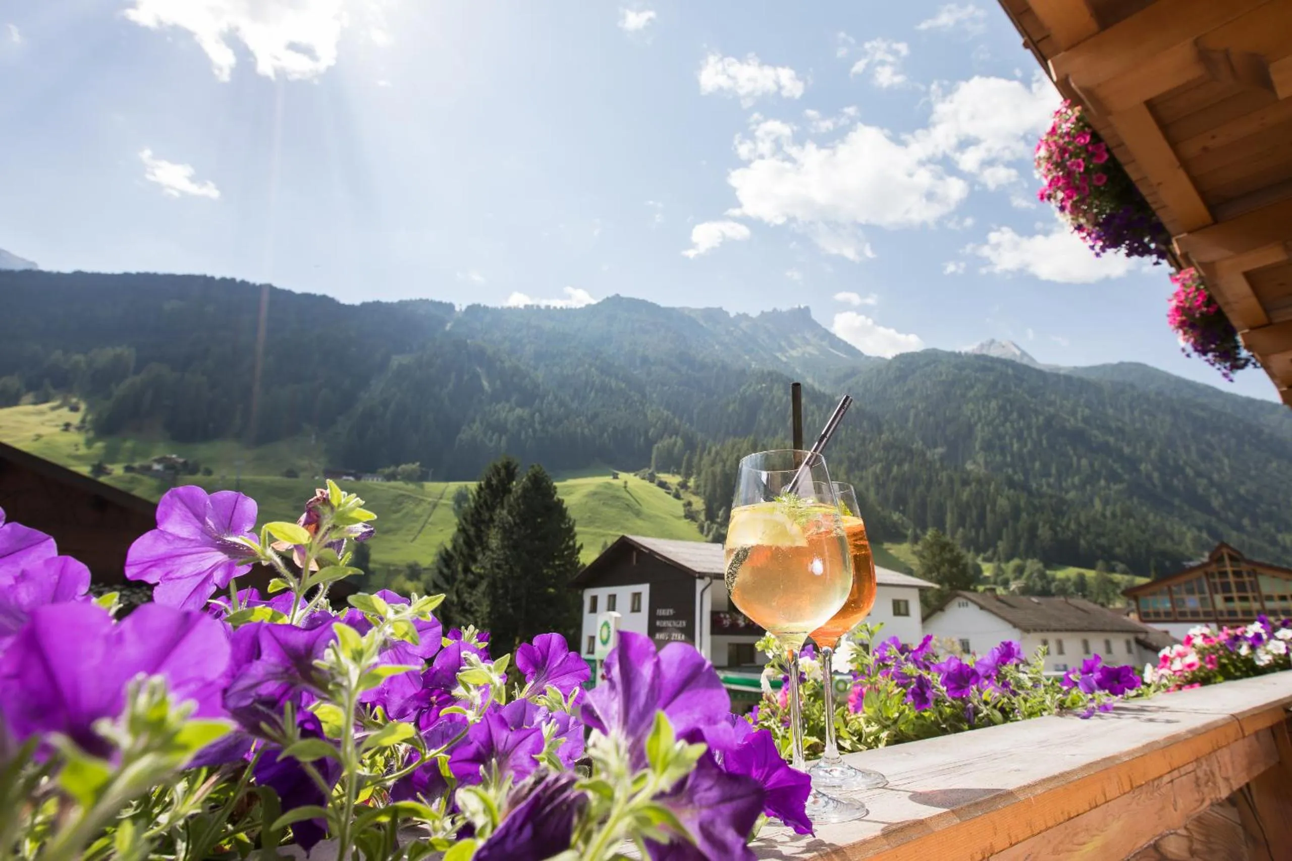 Natural landscape in Hotel Augarten