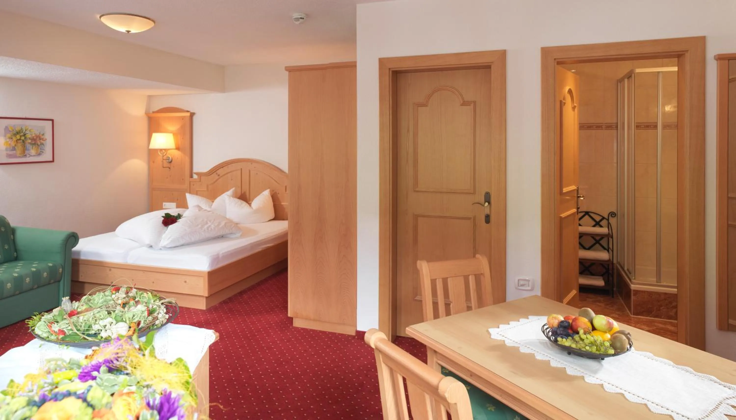 Bed in Hotel Augarten