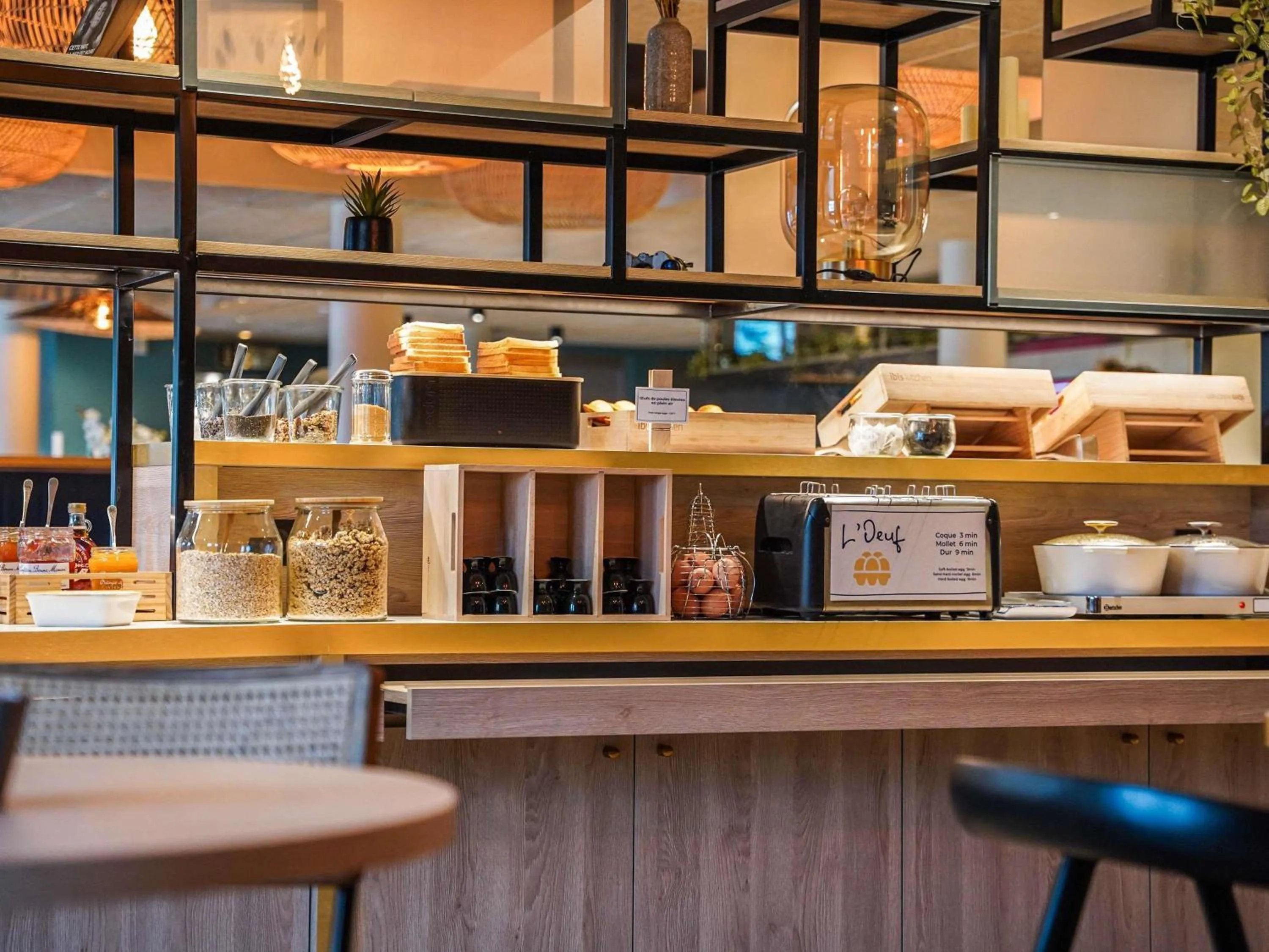 Breakfast in ibis Bayeux Port En Bessin