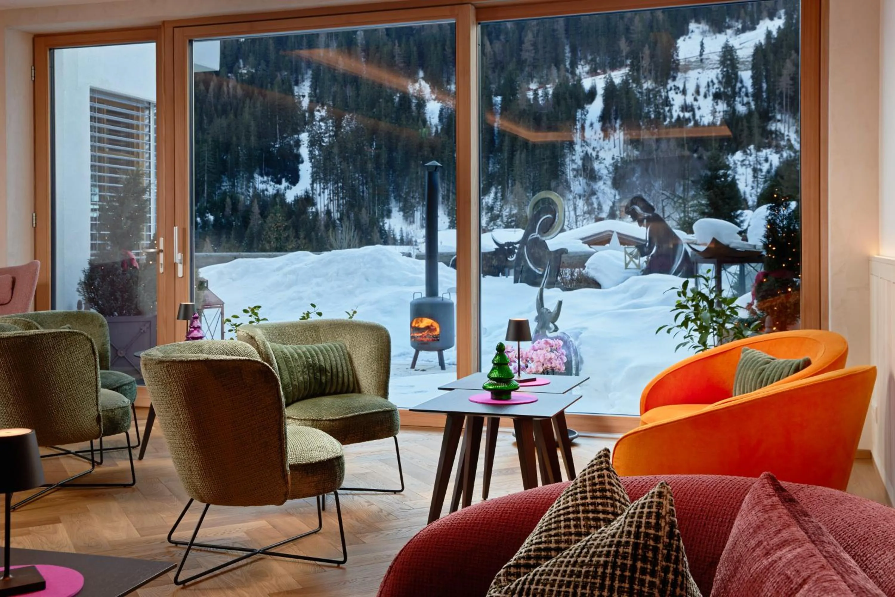 Living room in Der Waldhof - Unique - A hidden gem